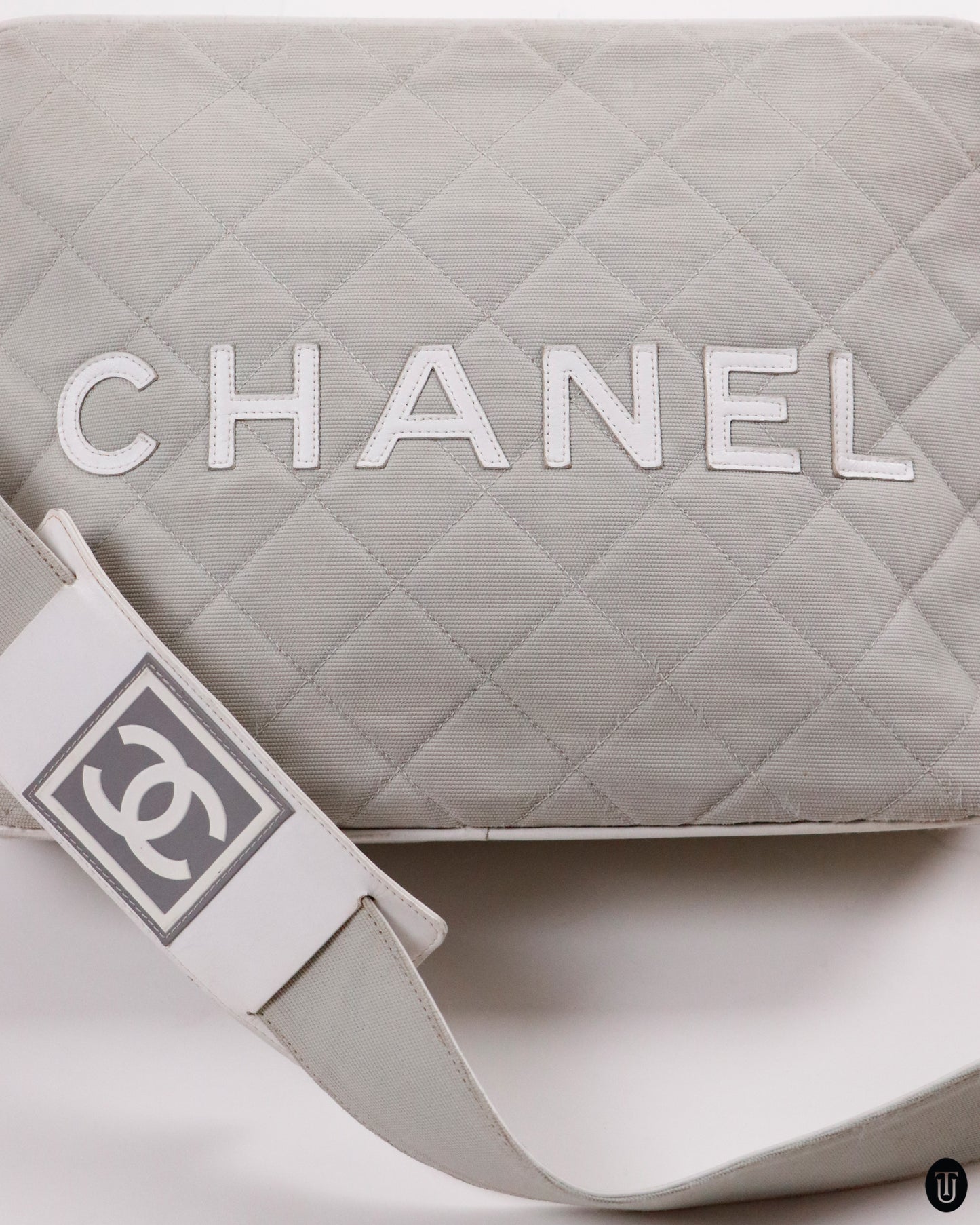 00's Chanel CC Sports Line Cross Body Bag