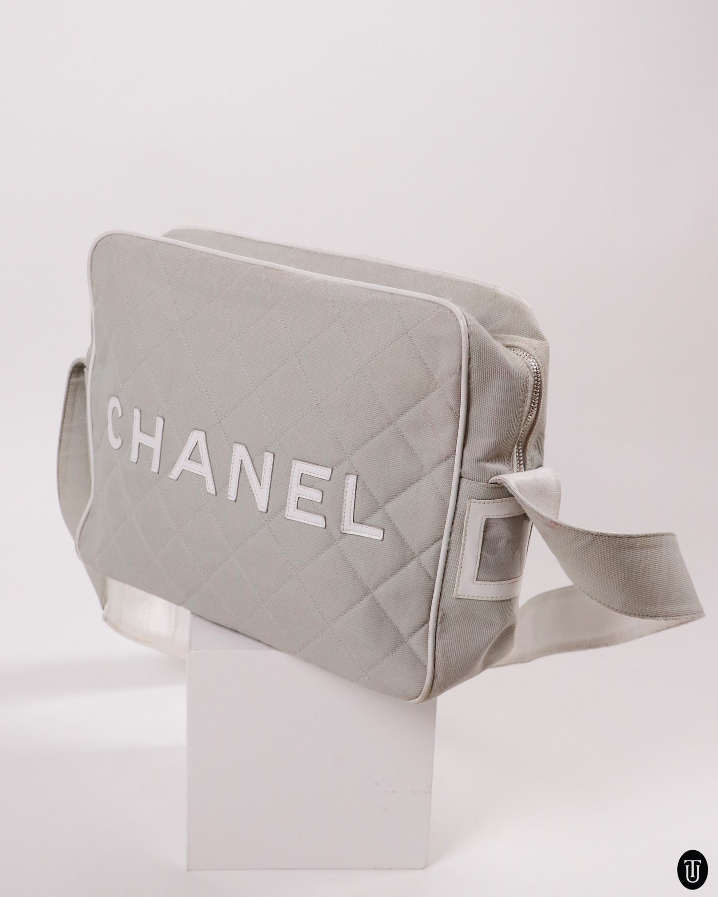 00's Chanel CC Sports Line Cross Body Bag