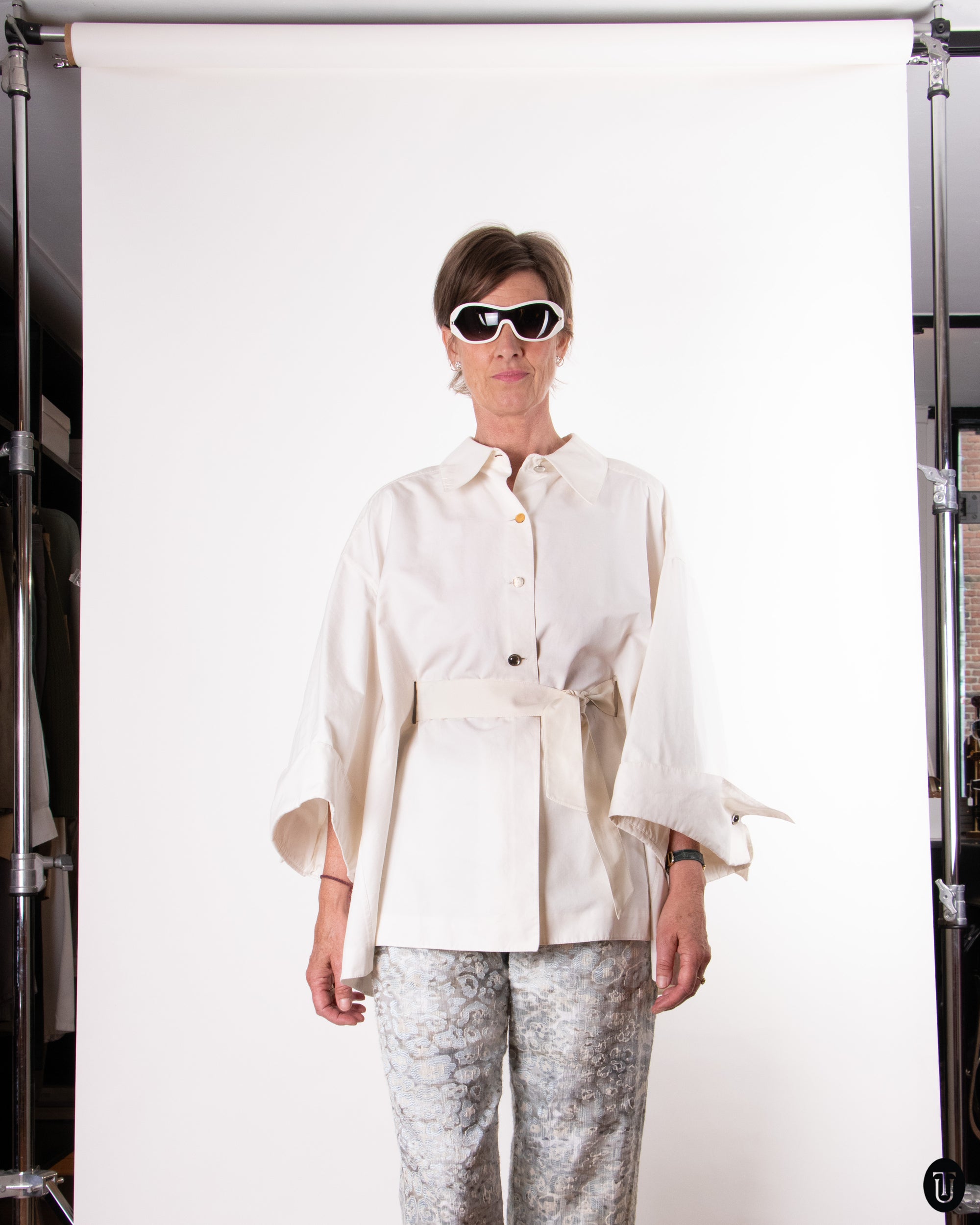 90's Montana White Cotton Jacket M