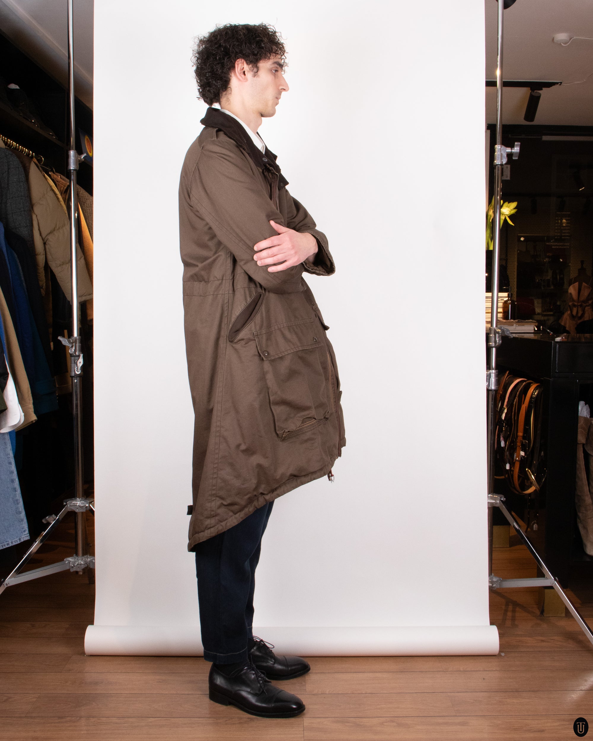 00s Marithé + Francois Girbaud Canvas Coat M