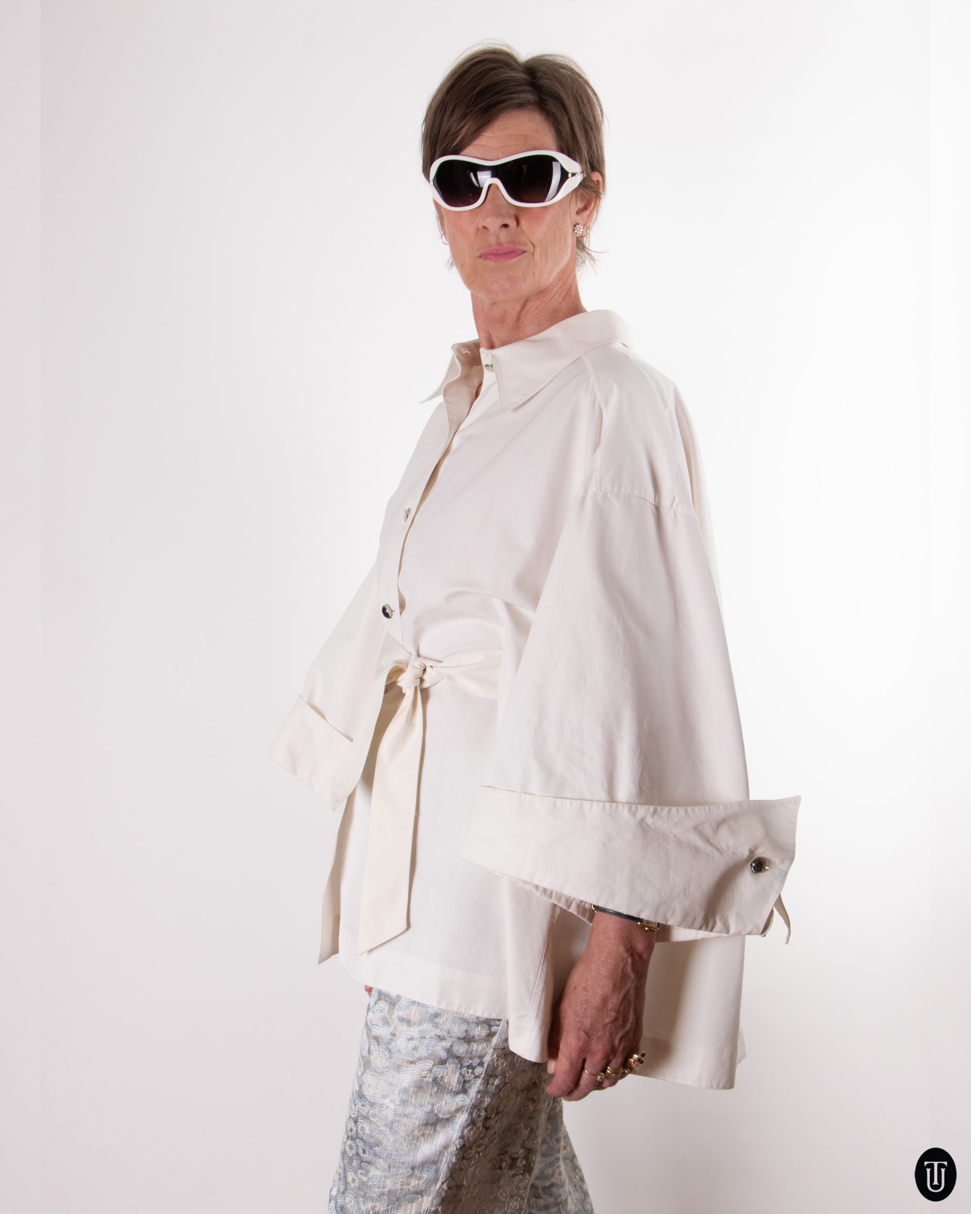 90's Montana White Cotton Jacket M