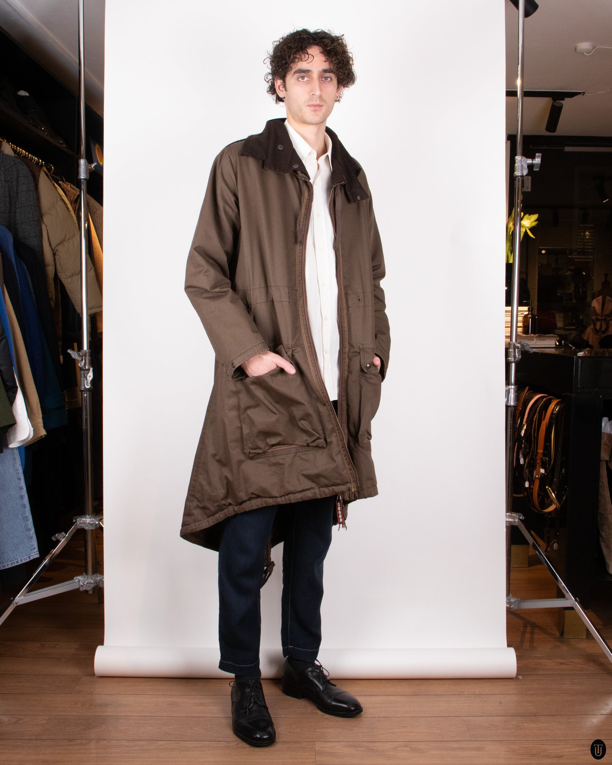 00s Marithé + Francois Girbaud Canvas Coat M