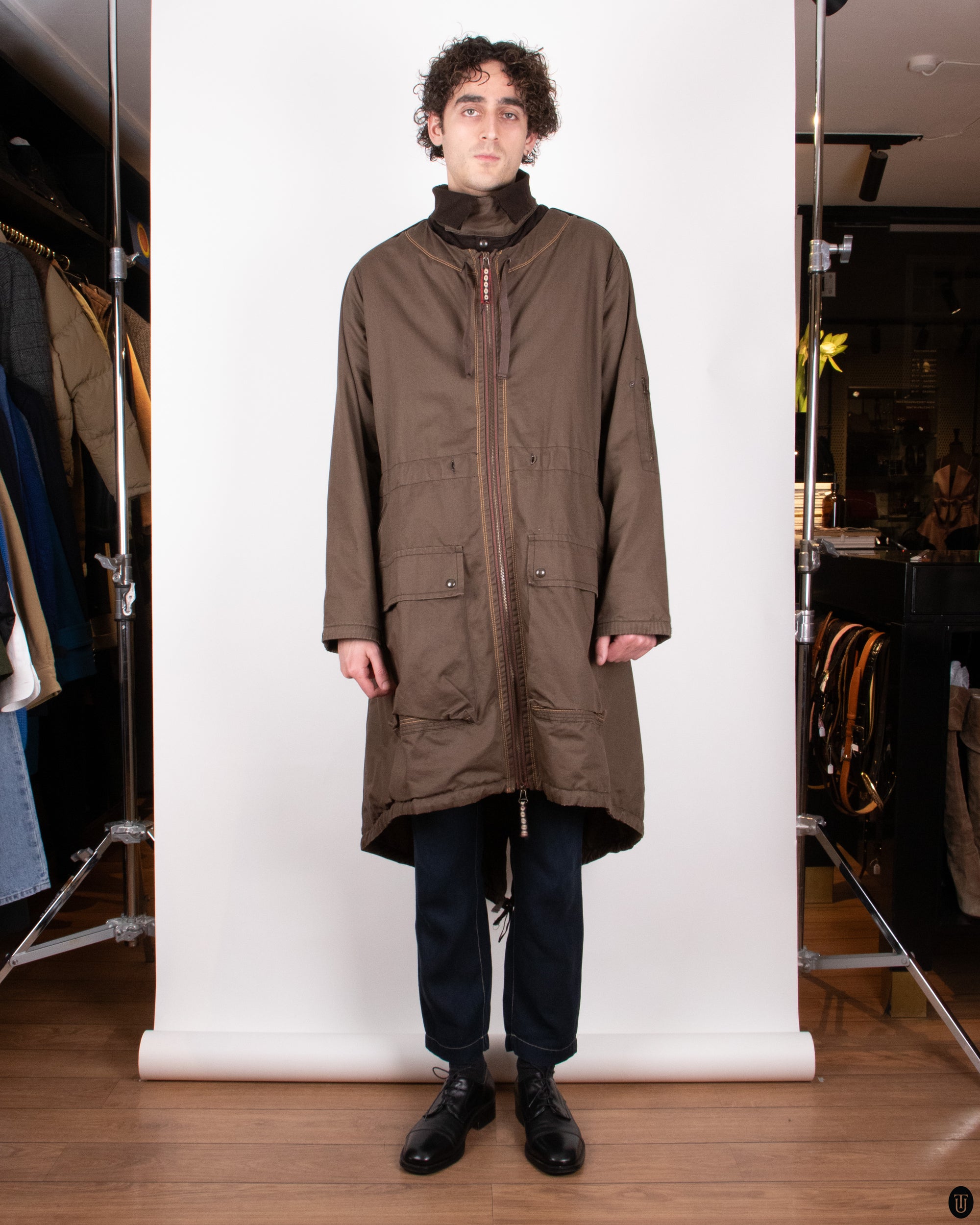 00s Marithé + Francois Girbaud Canvas Coat M
