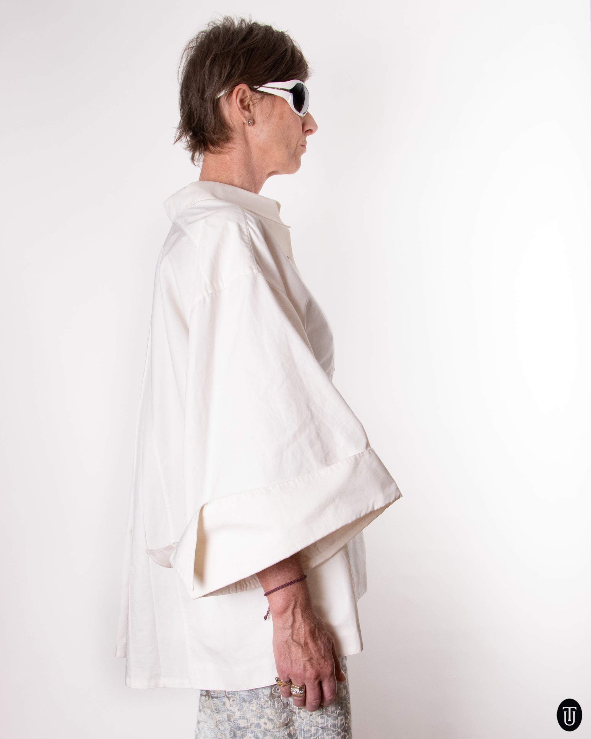 90's Montana White Cotton Jacket M