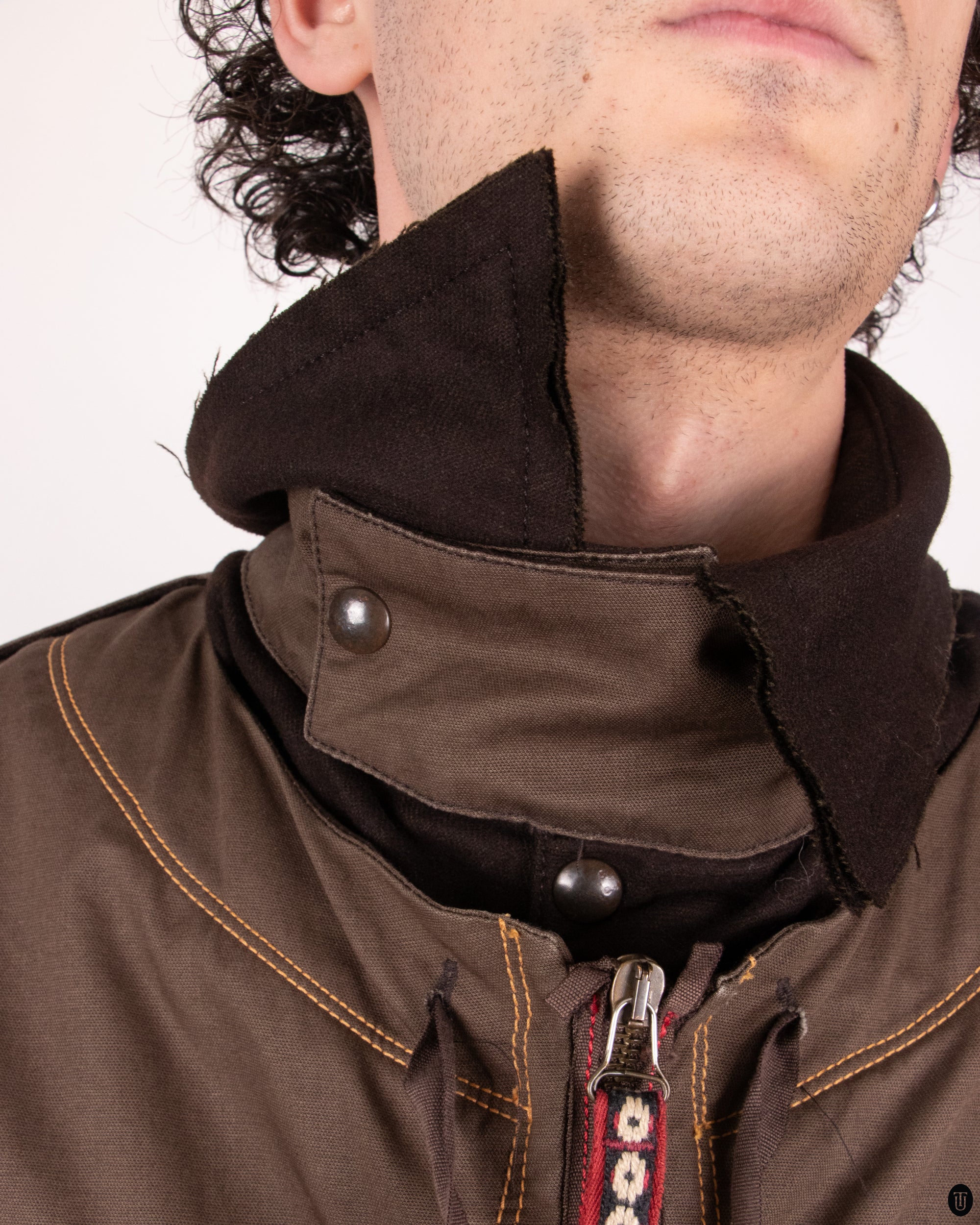 00s Marithé + Francois Girbaud Canvas Coat M
