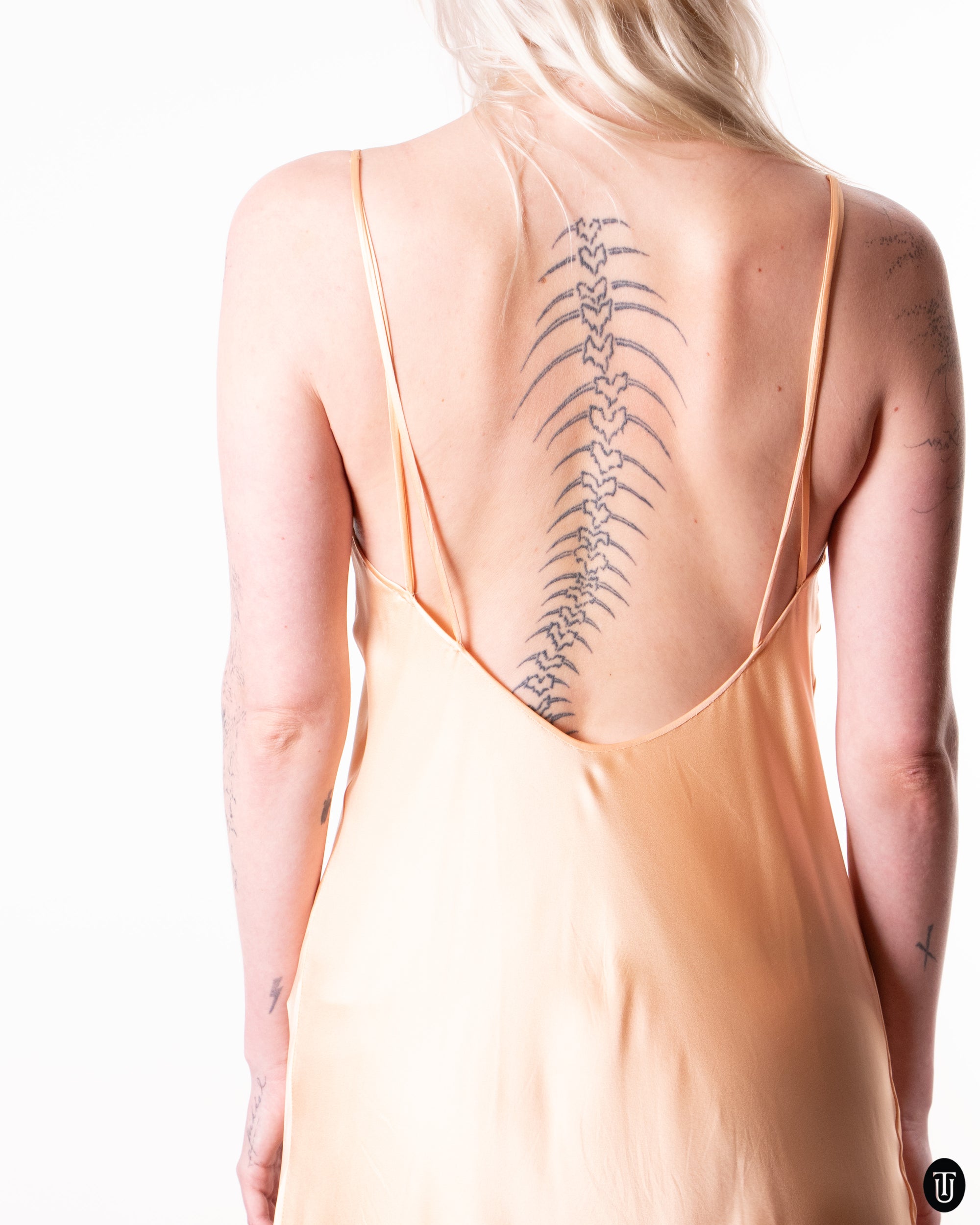 90's Silk Slip Dress S