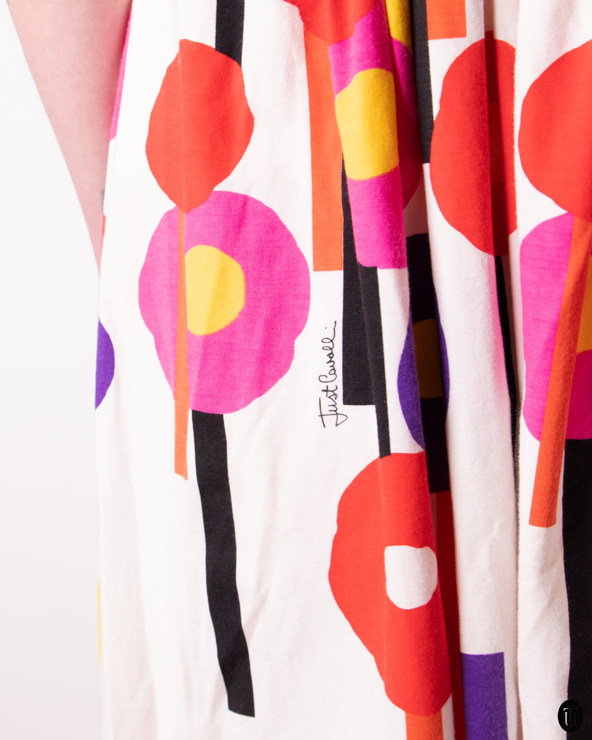 00's Just Cavalli Jersey Dress M