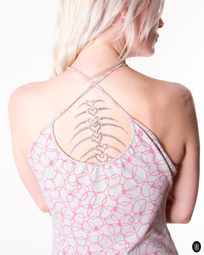 00's Versus by Versace Faux Halter Dress L