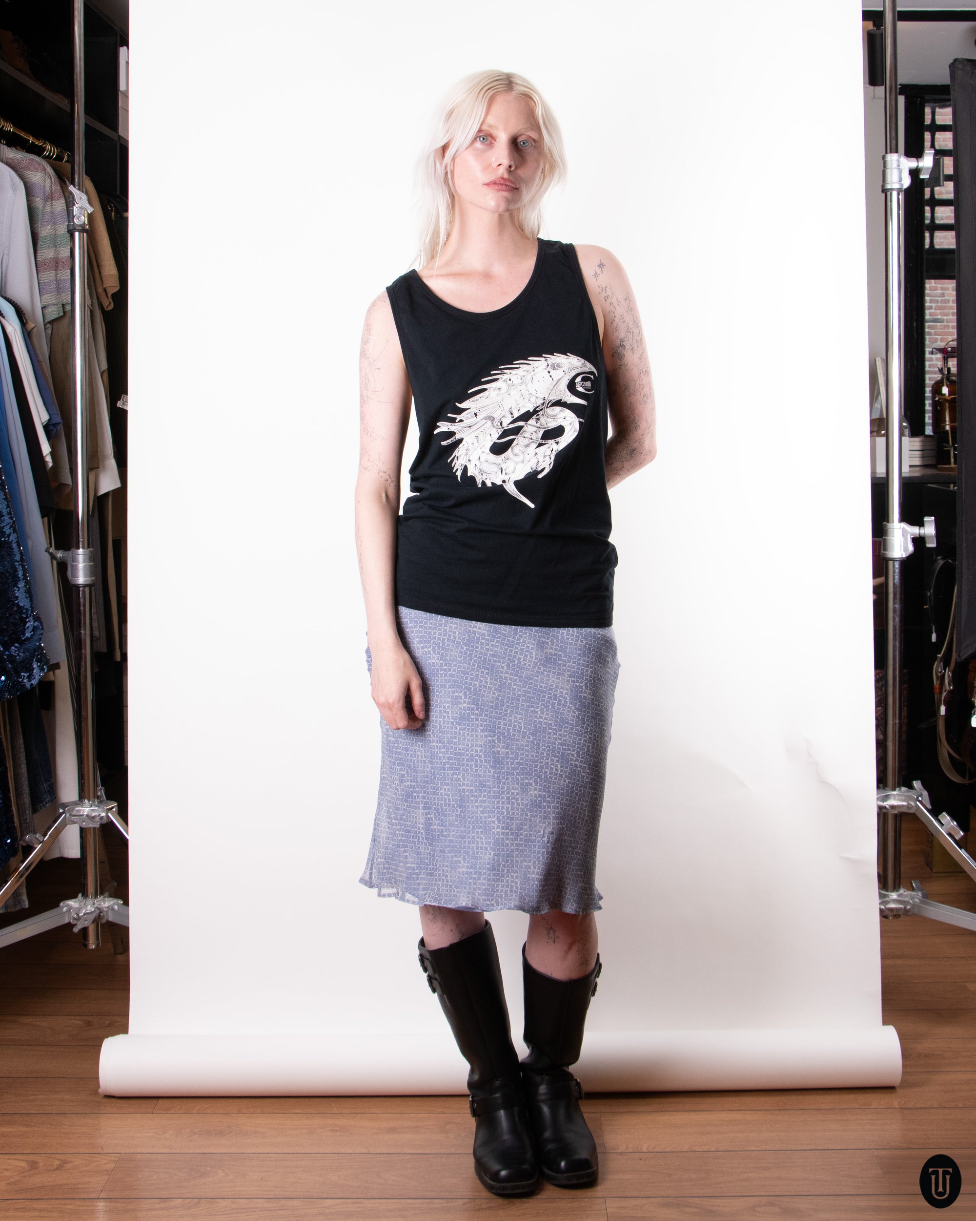 90's Just Cavalli Cotton Muscle T XL