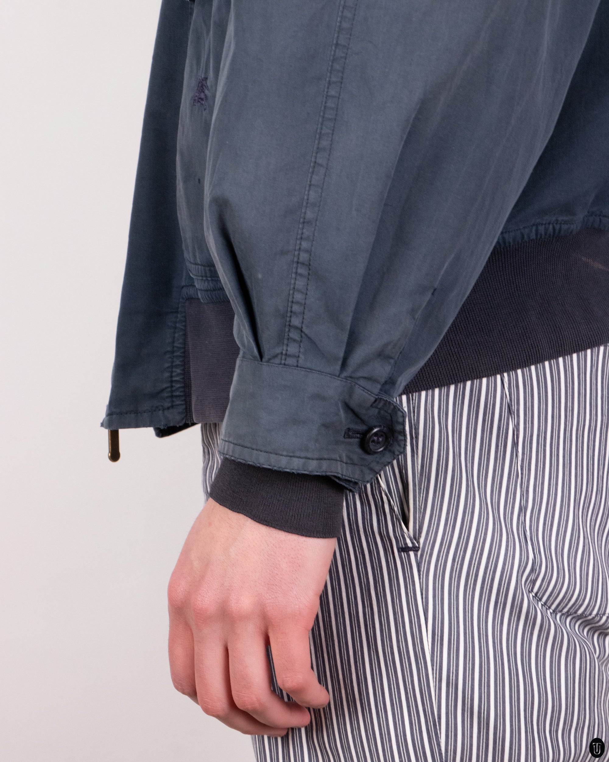 90's Burberry Light Weight Bomber Jacket M