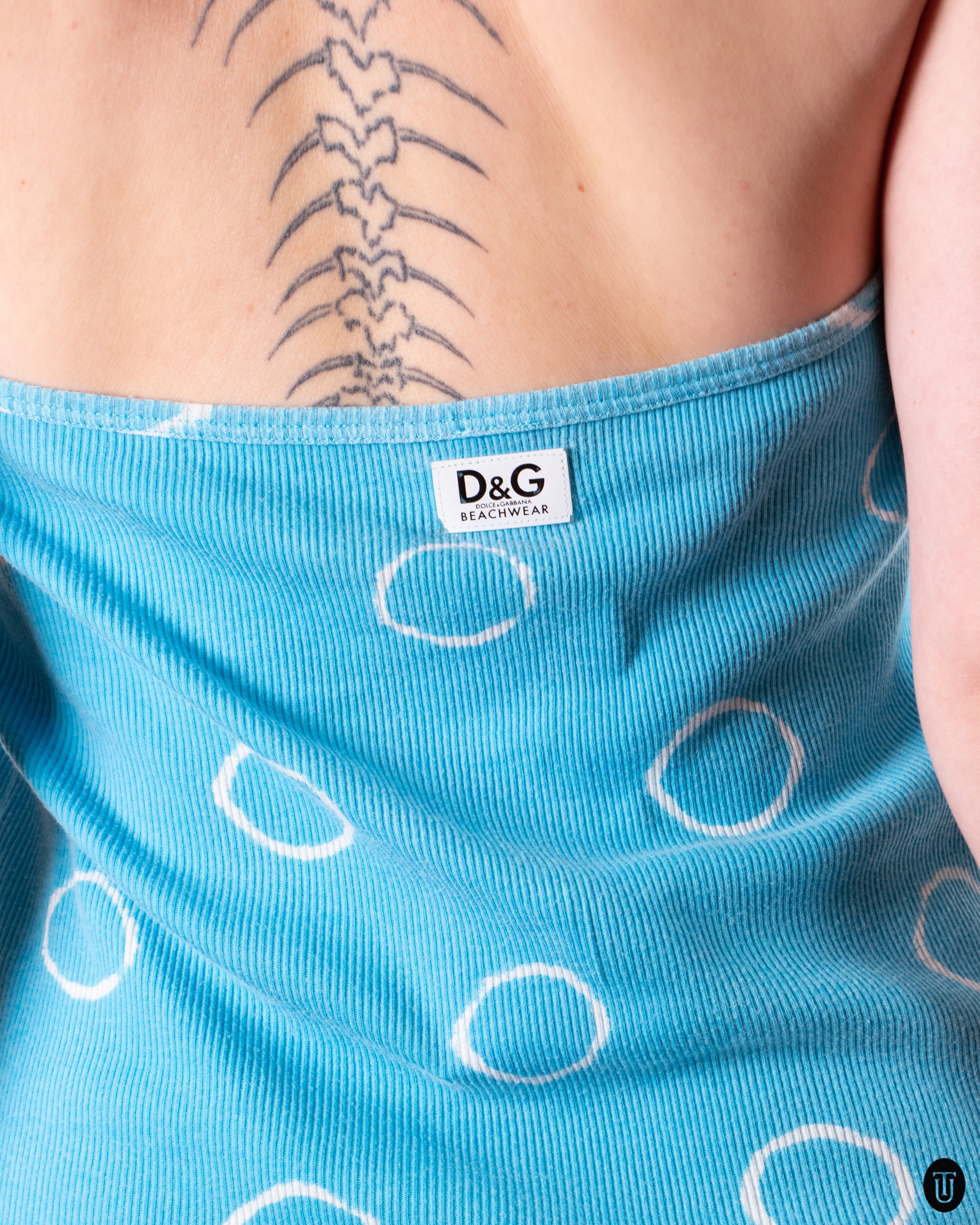 00's D&G Halterneck Dress M
