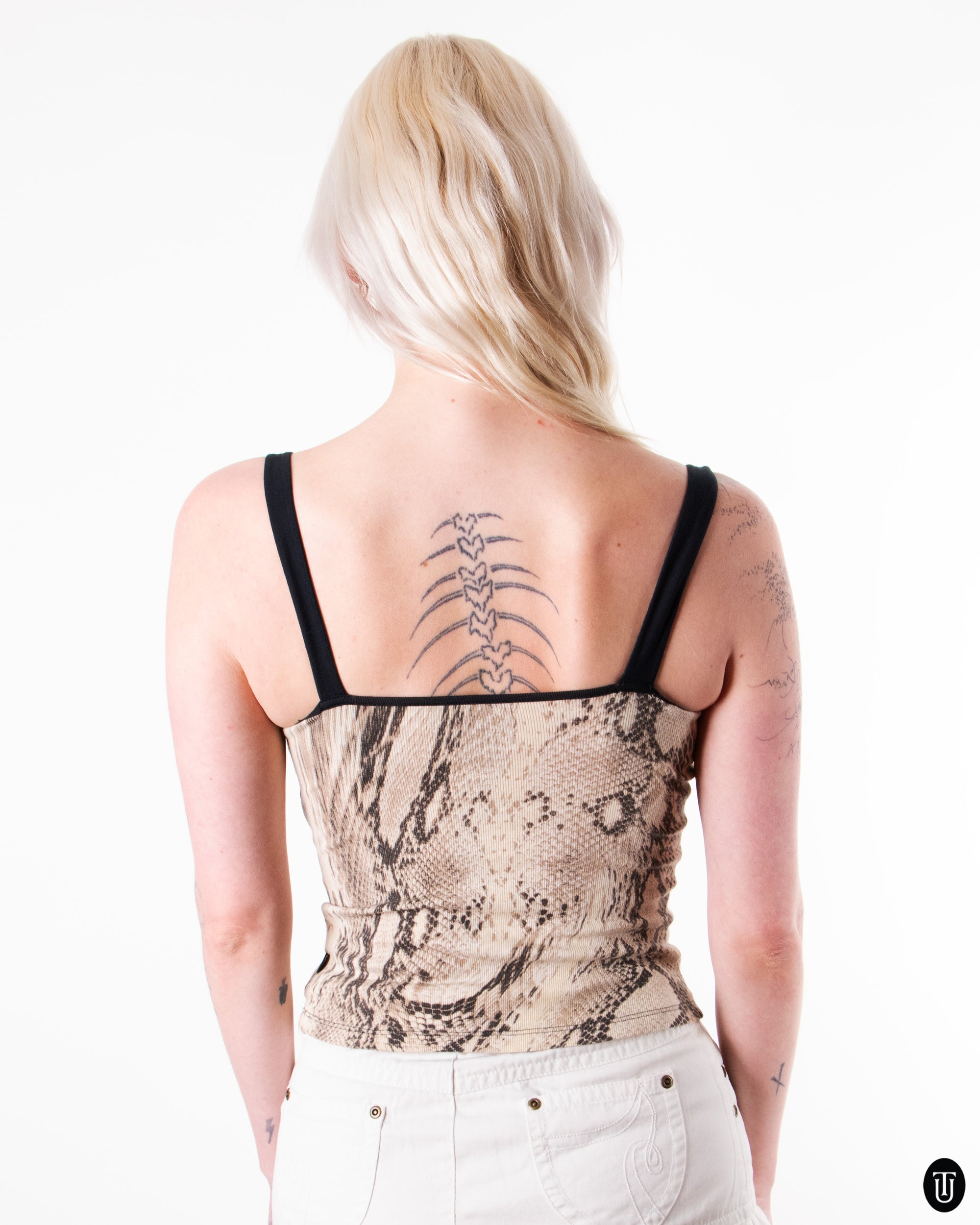 00's Just Cavalli Bustier Top S