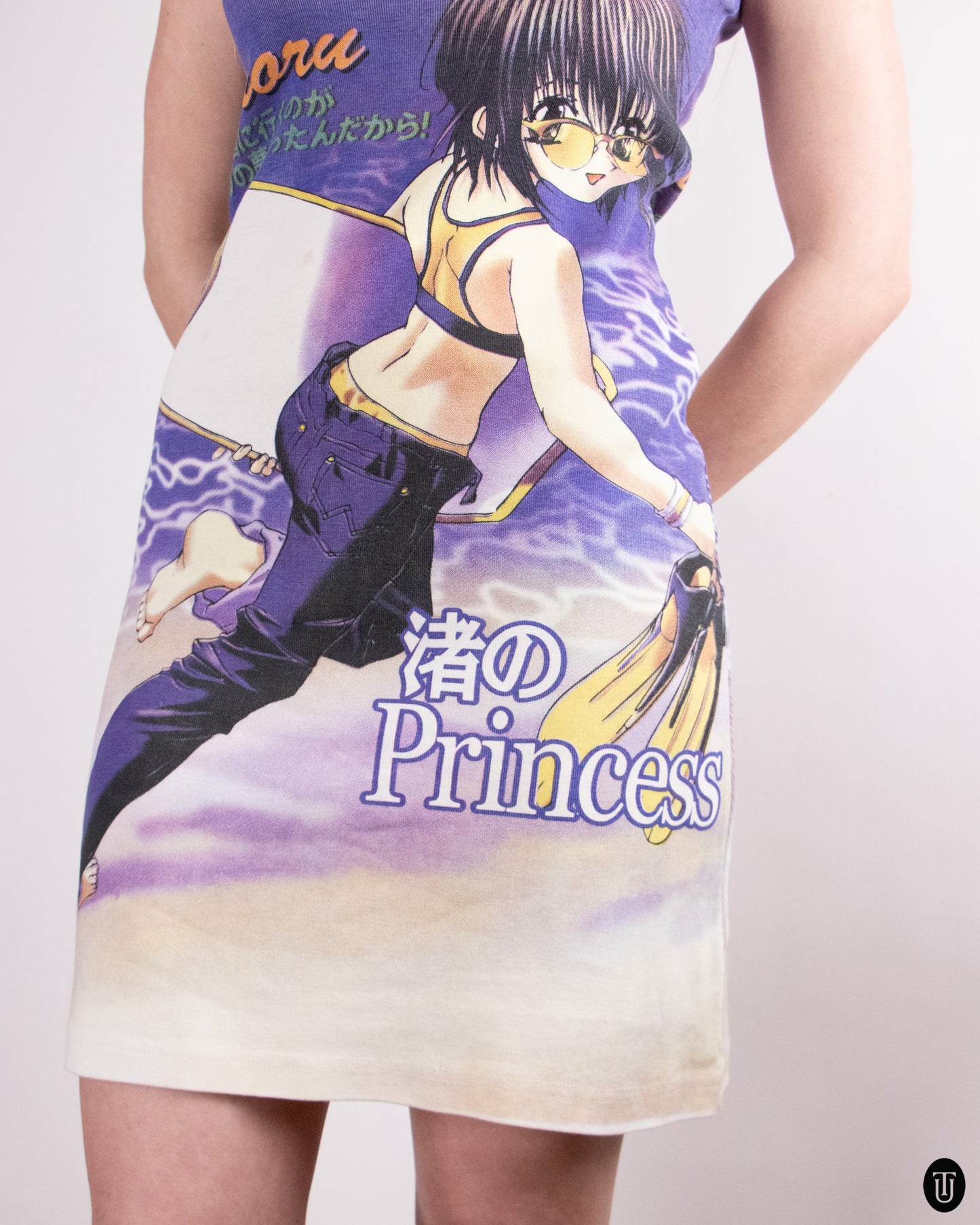 90's Anime Tank Dress S