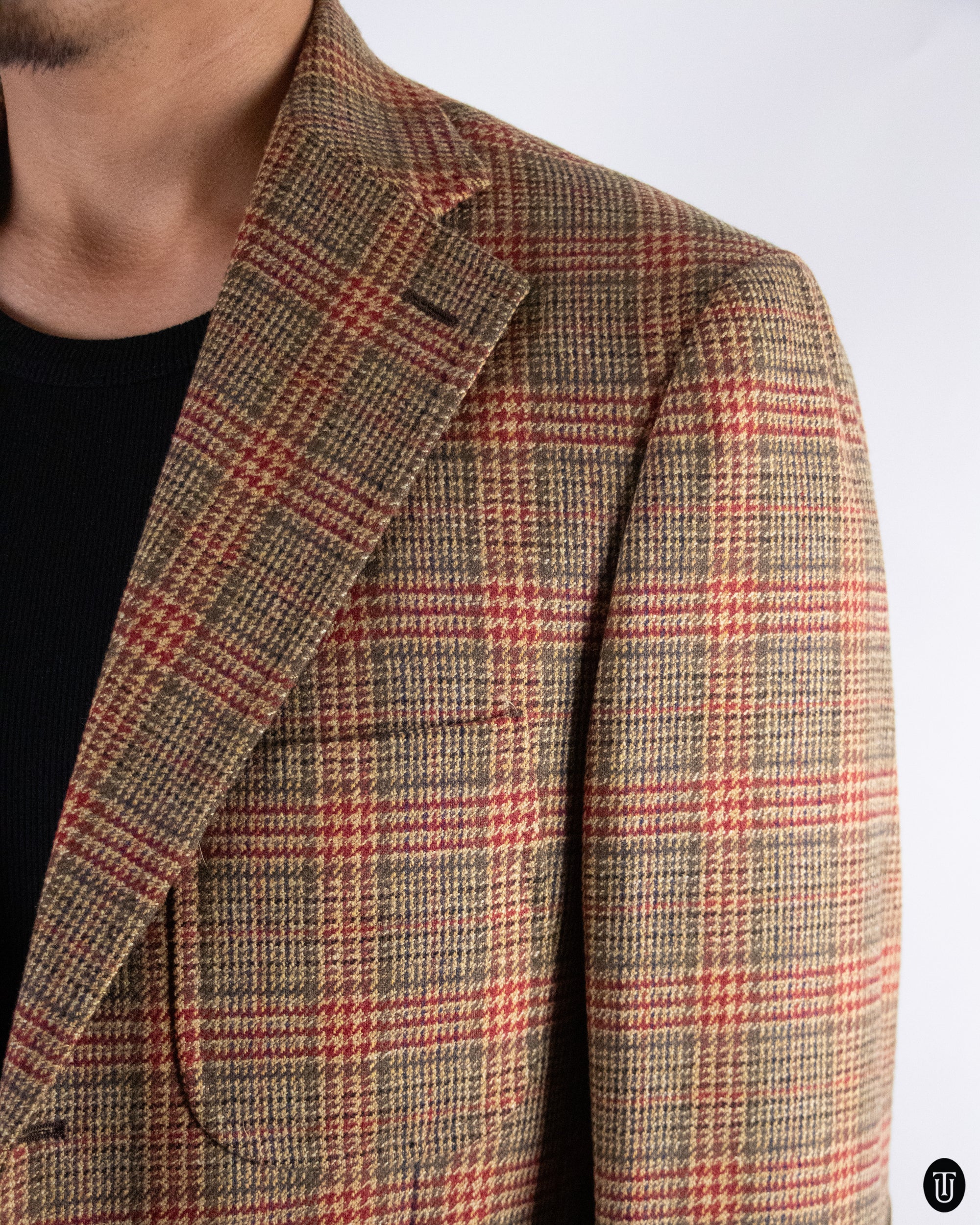 70's Italian Vintage Loro Piana Wool Blazer M