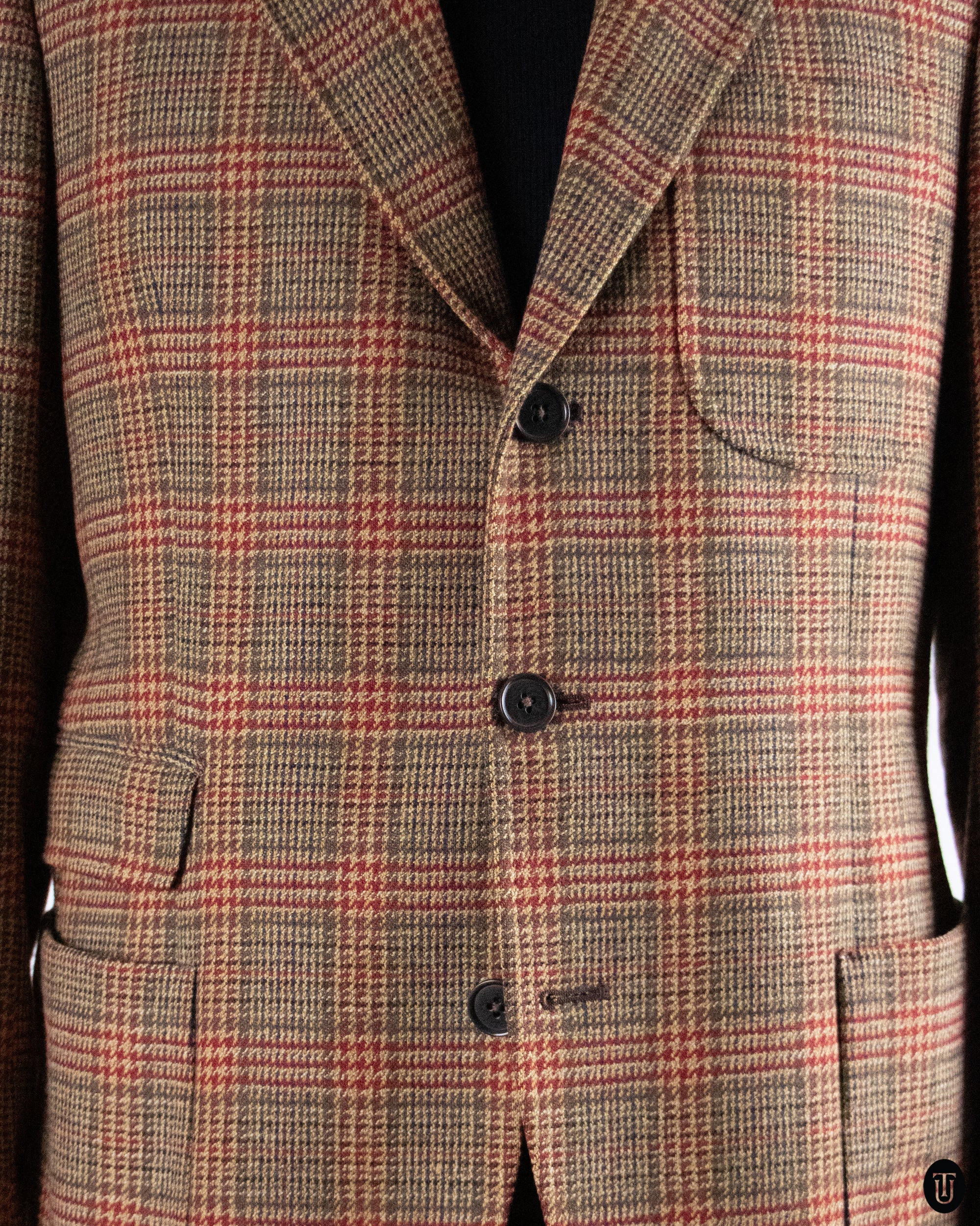 70's Italian Vintage Loro Piana Wool Blazer M