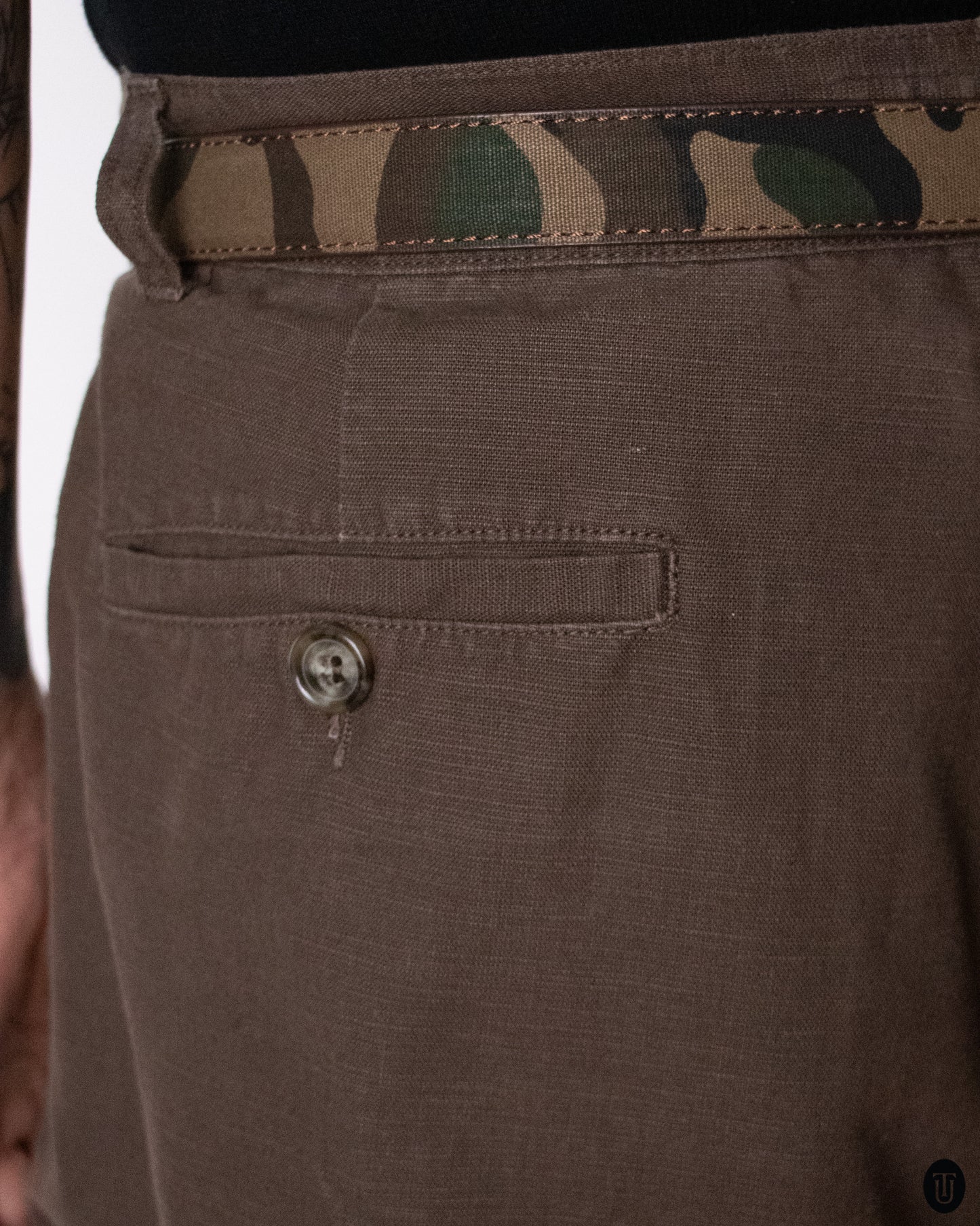 00's YSL Cotton Cargo Shorts L