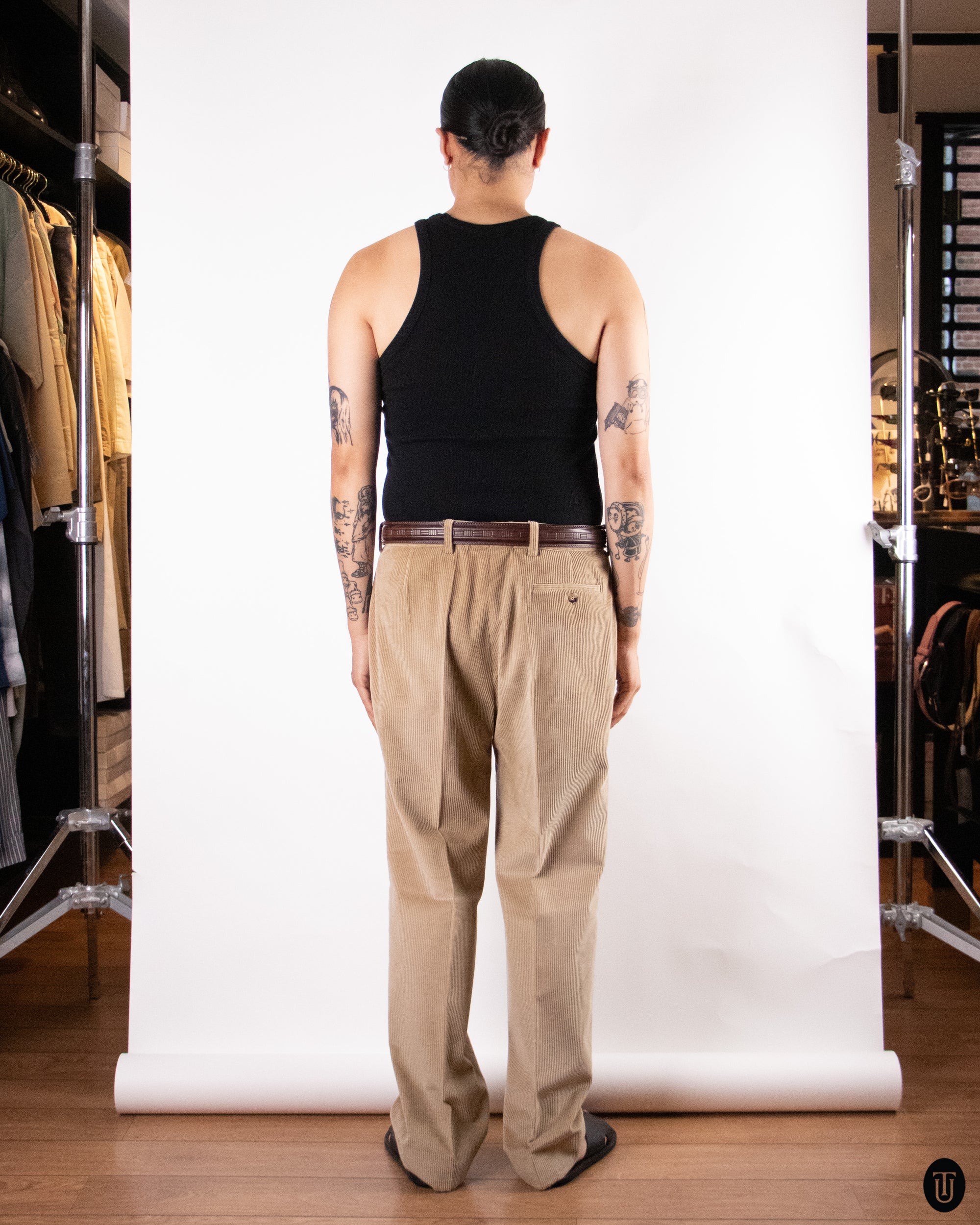 1990's Burberry Corduroy pants M