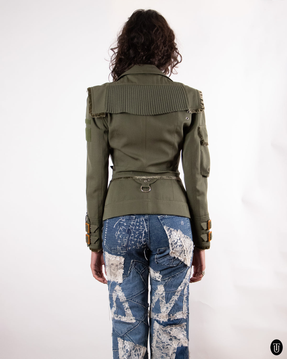 00's Christian Dior John Galliano Military Jacket M