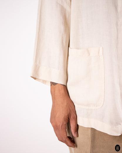 00's Cerutti Jeans Linen Blazer M