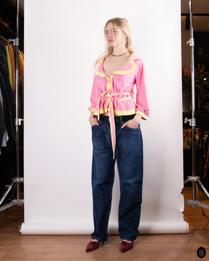 90's Fornarina Cotton Blend "Barbie" Top M