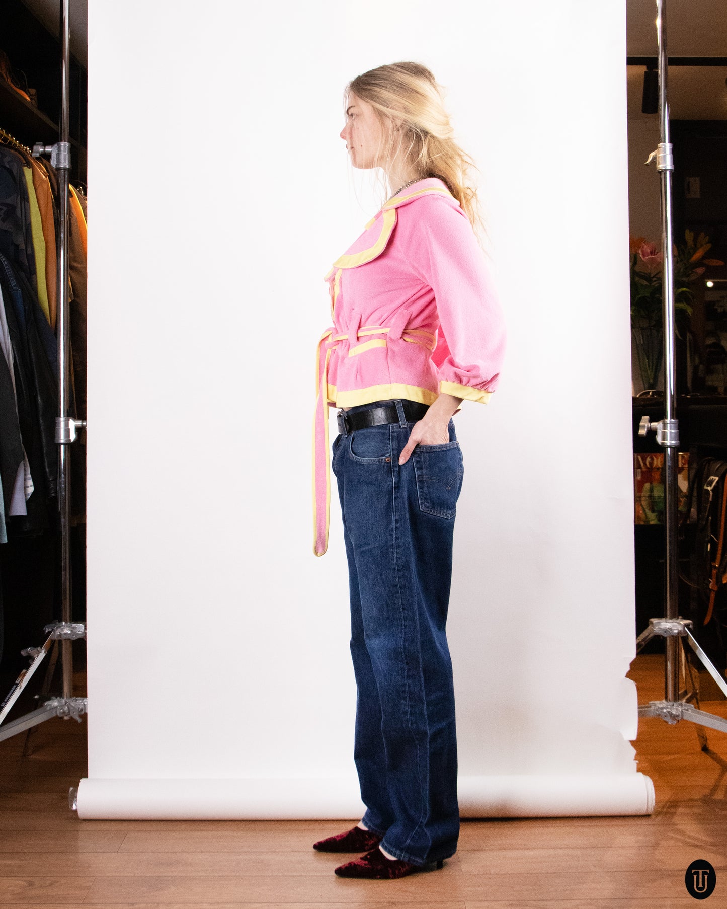 90's Fornarina Cotton Blend "Barbie" Top M