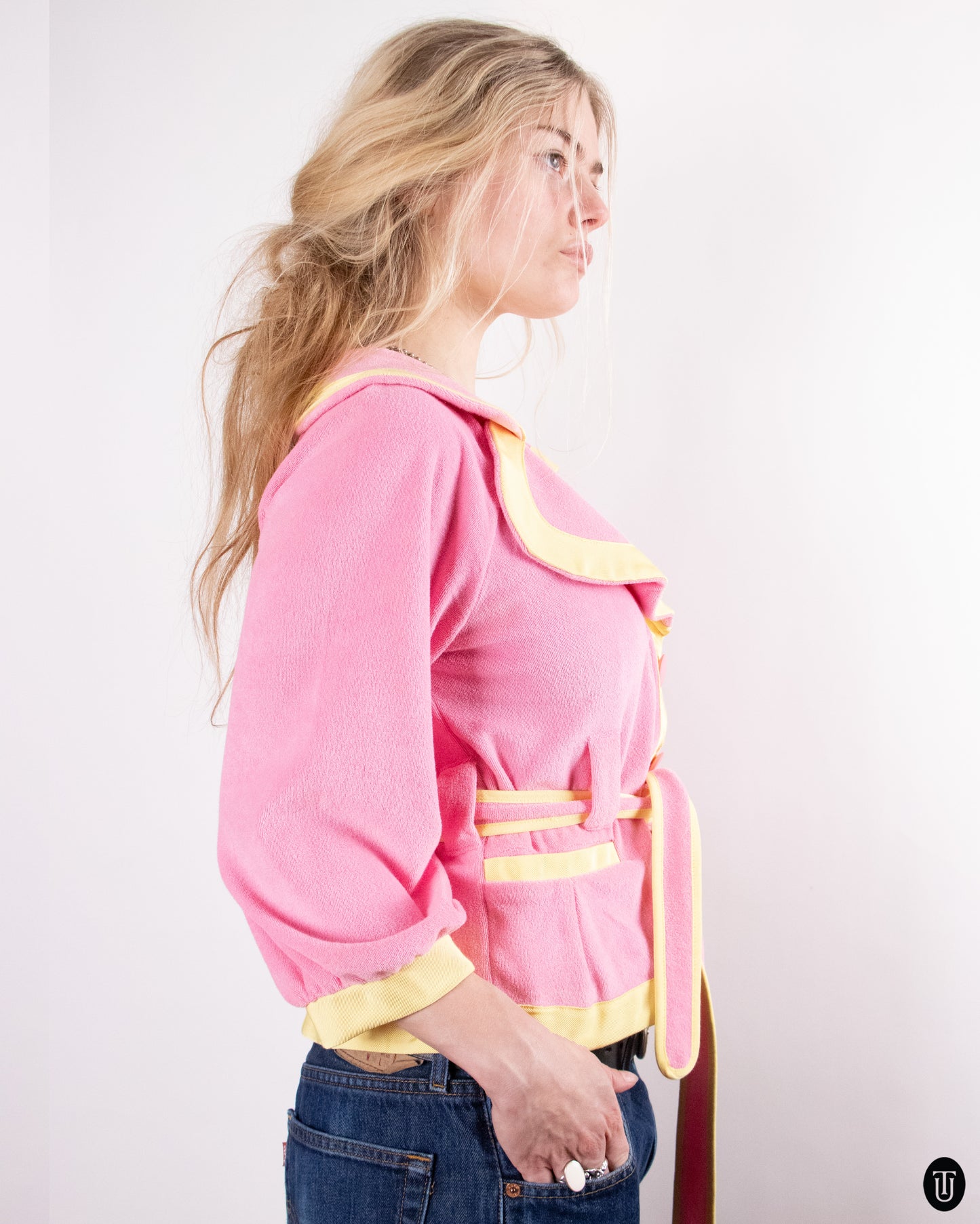 90's Fornarina Cotton Blend "Barbie" Top M