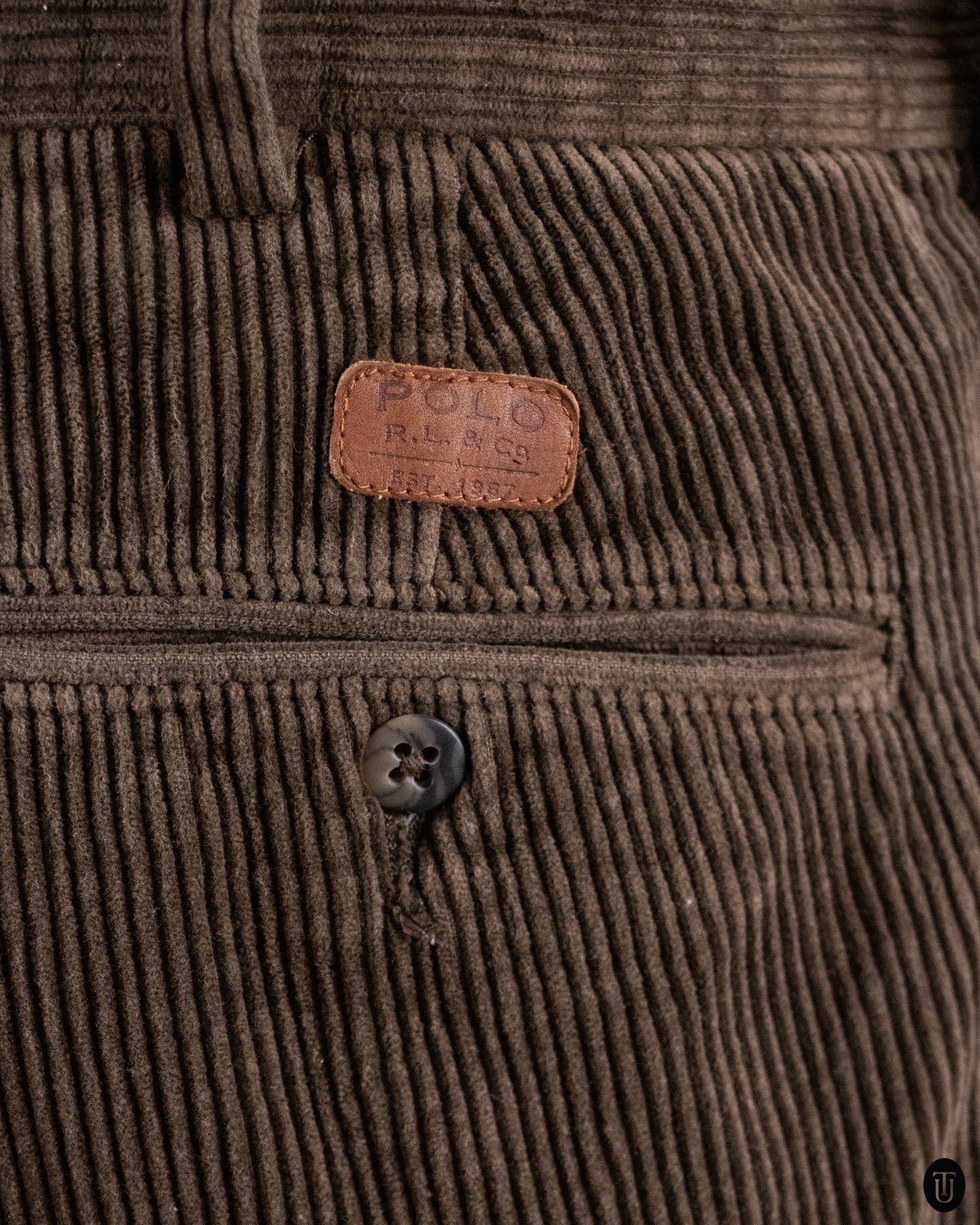 90's Ralph Lauren Corduroy Trousers L