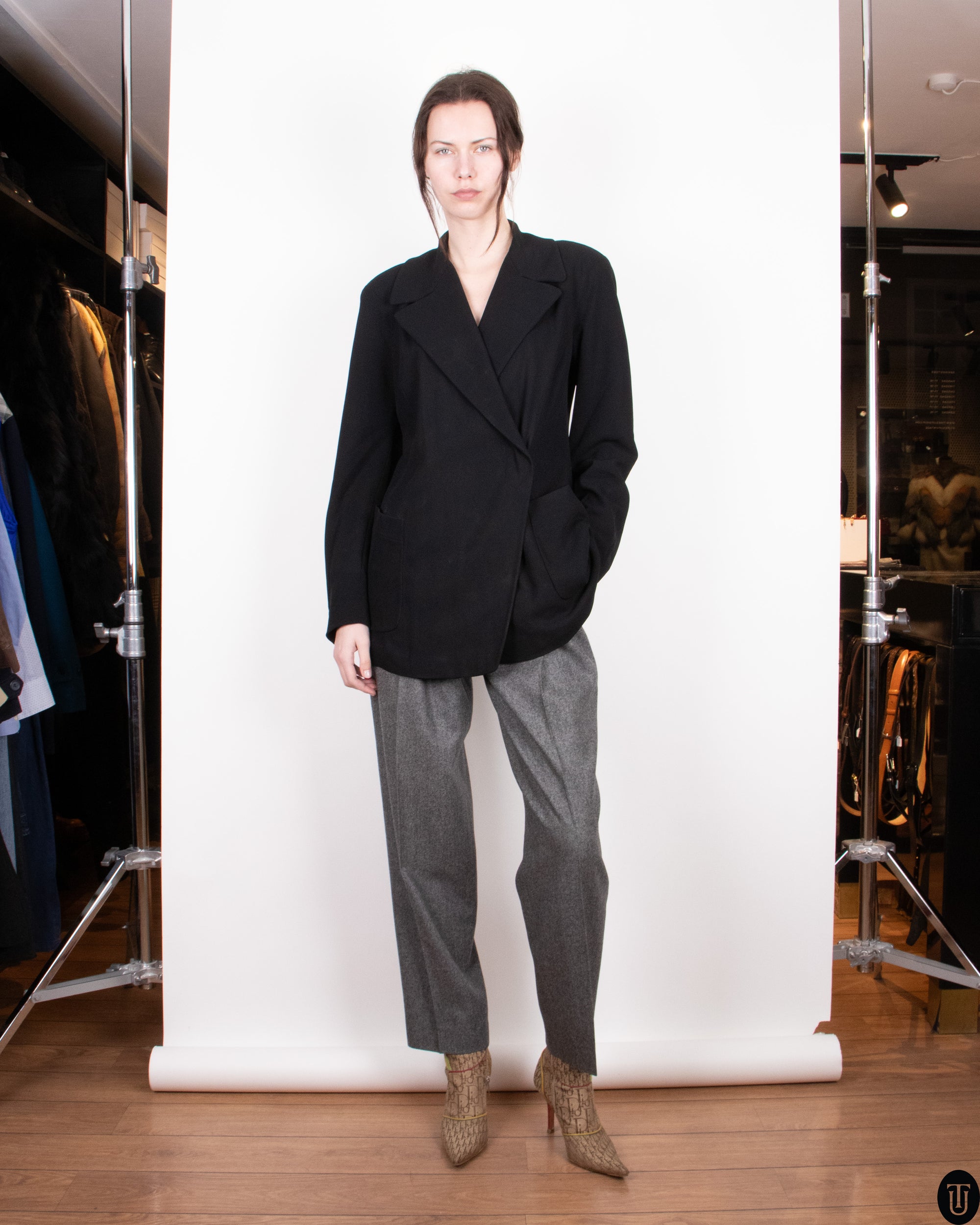 80's Jil Sander Wrap Blazer M