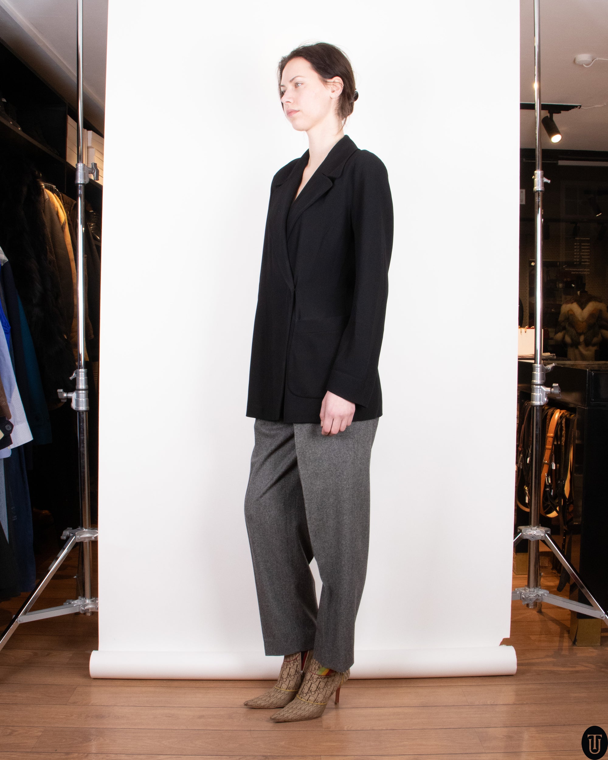 80's Jil Sander Wrap Blazer M