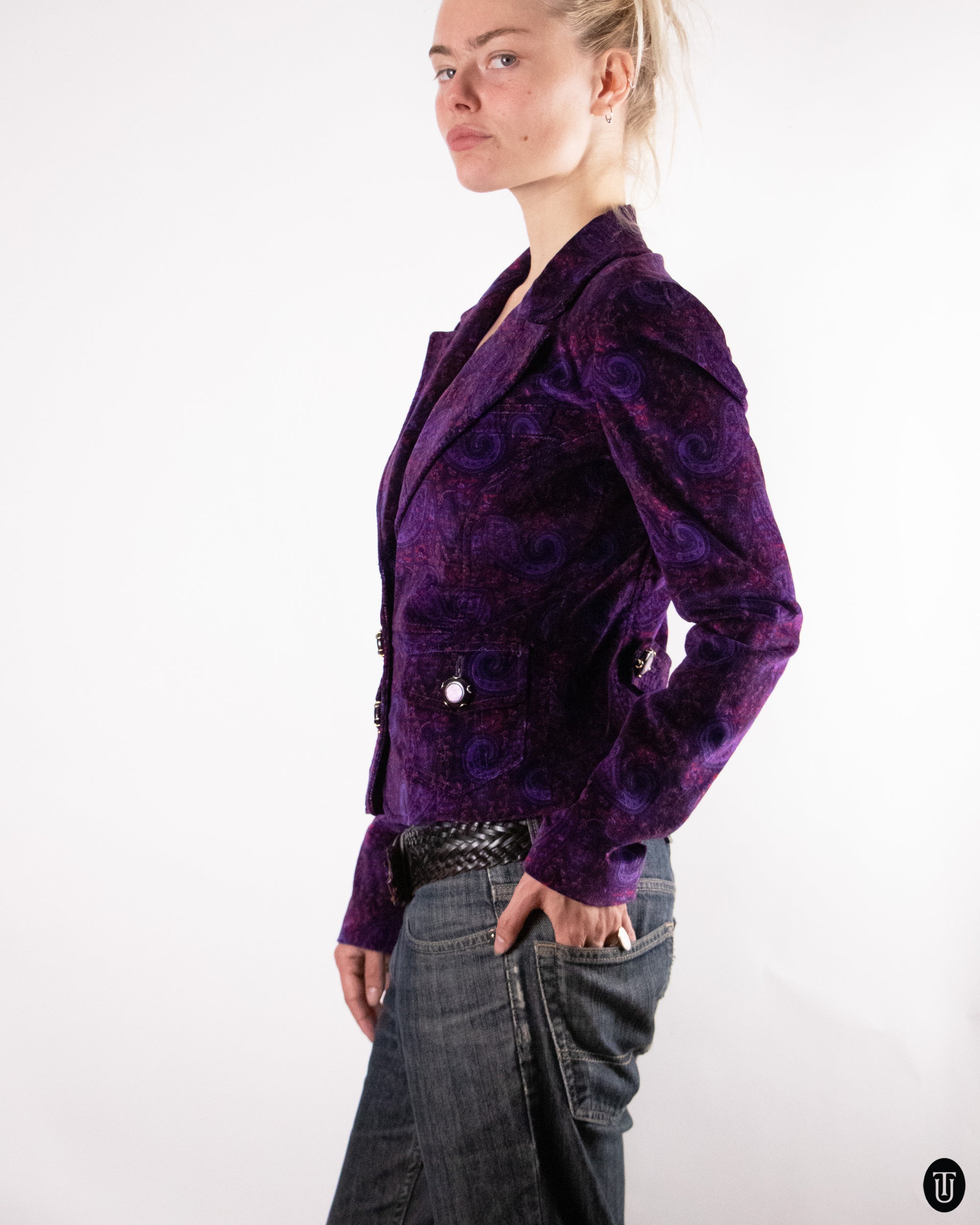 00's Dolce & Gabbana Paisley Blazer M