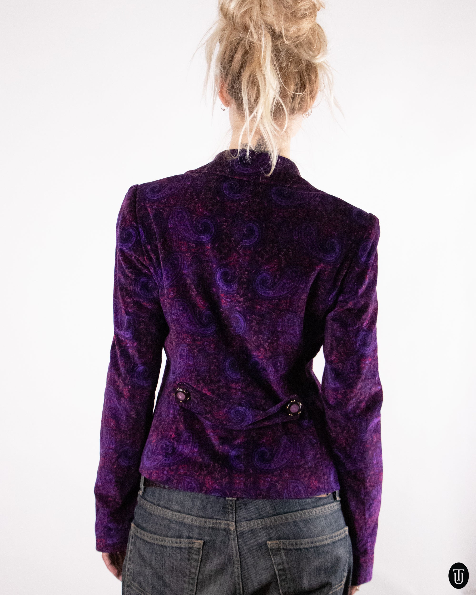 00's Dolce & Gabbana Paisley Blazer M