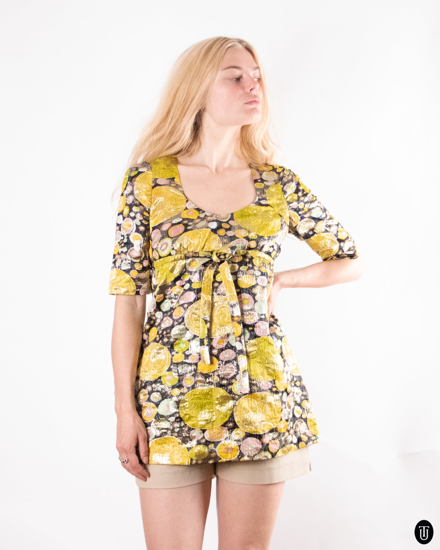 60's Chloe A-Shaped Mini Dress XS