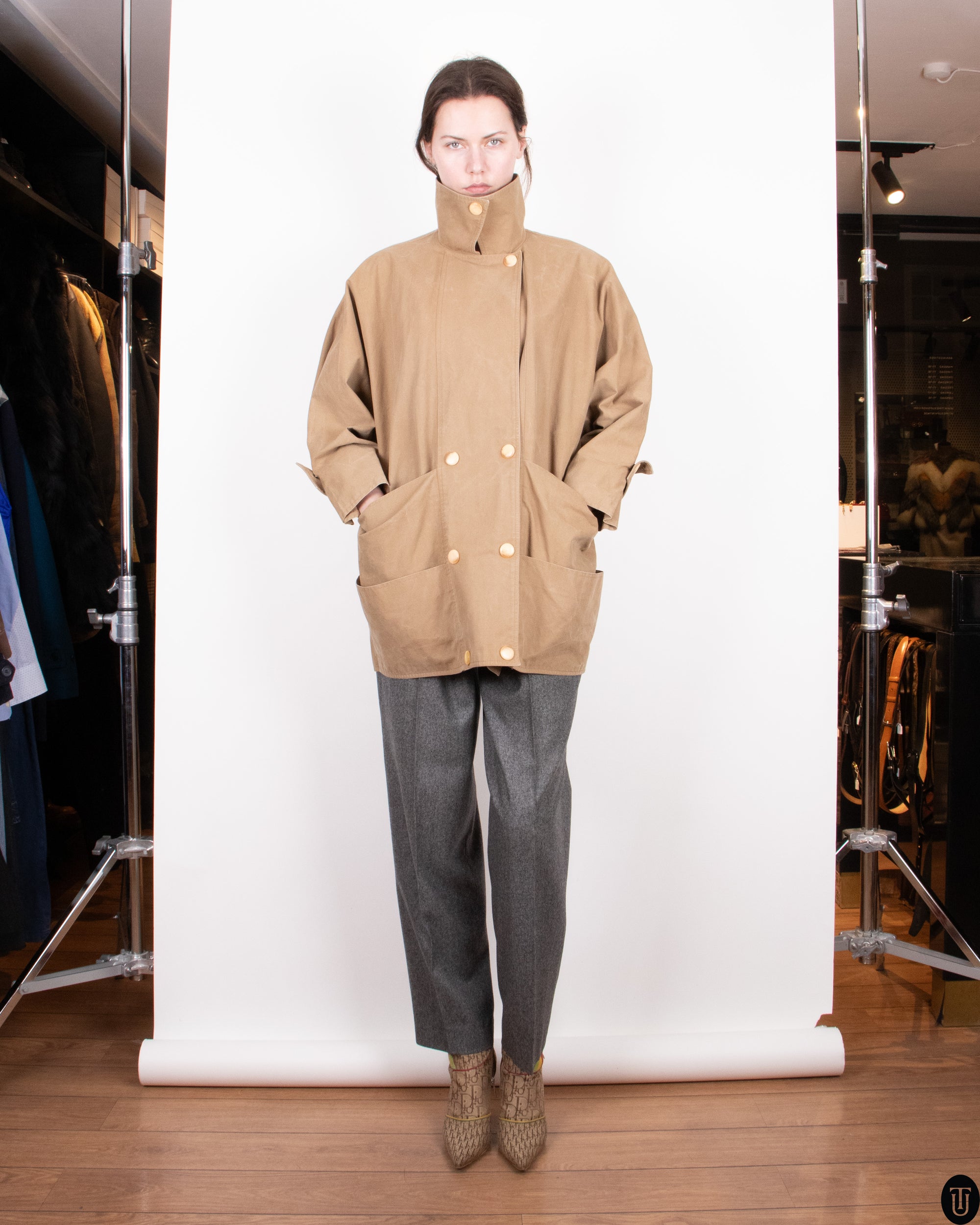 80s A.M. Beretta Cotton Coat S