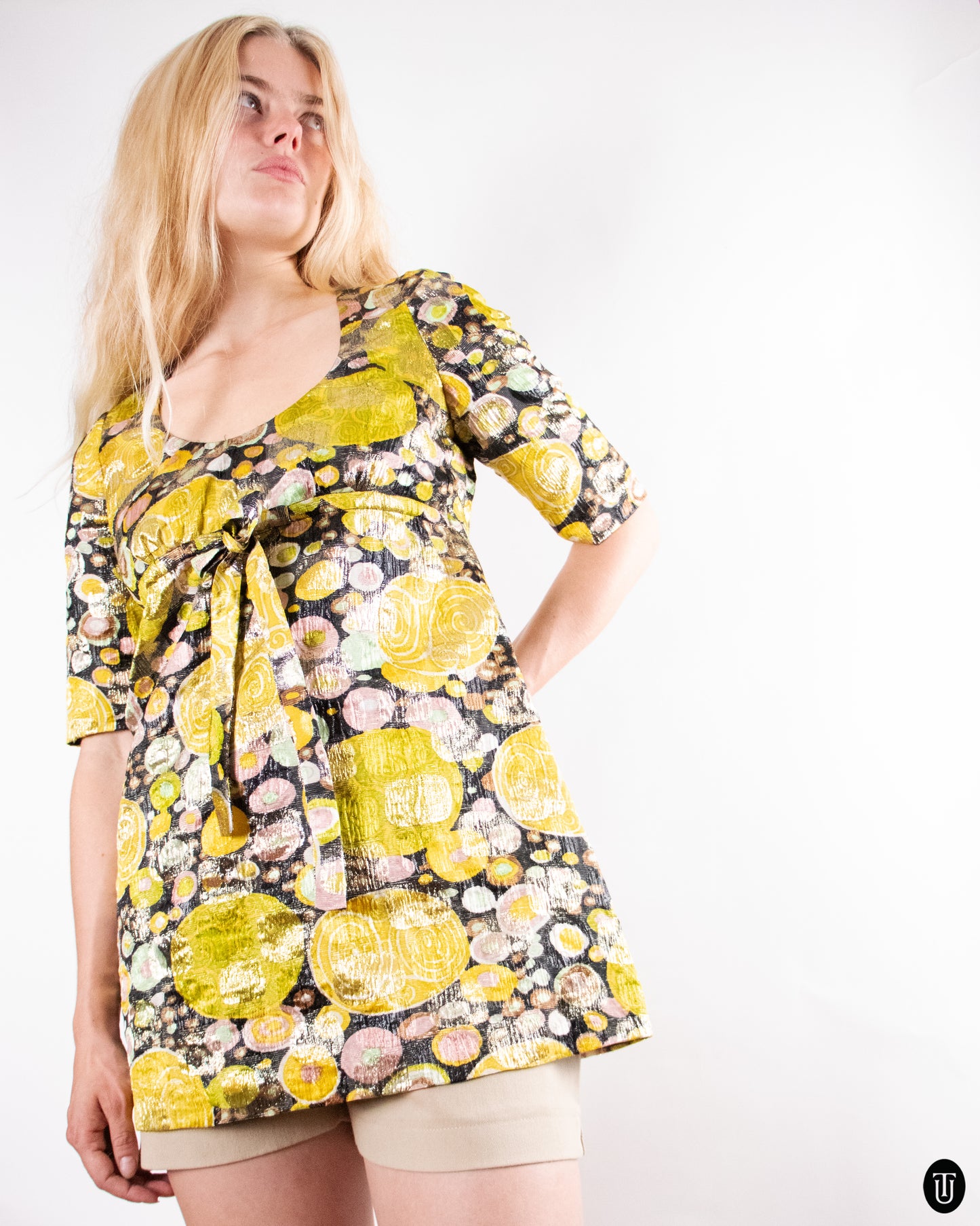 60's Chloe A-Shaped Mini Dress XS