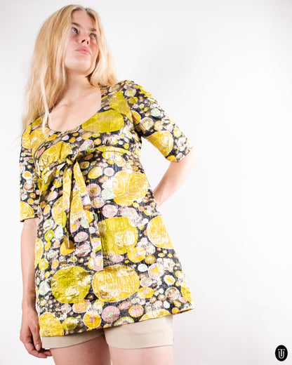 60's Chloe A-Shaped Mini Dress XS