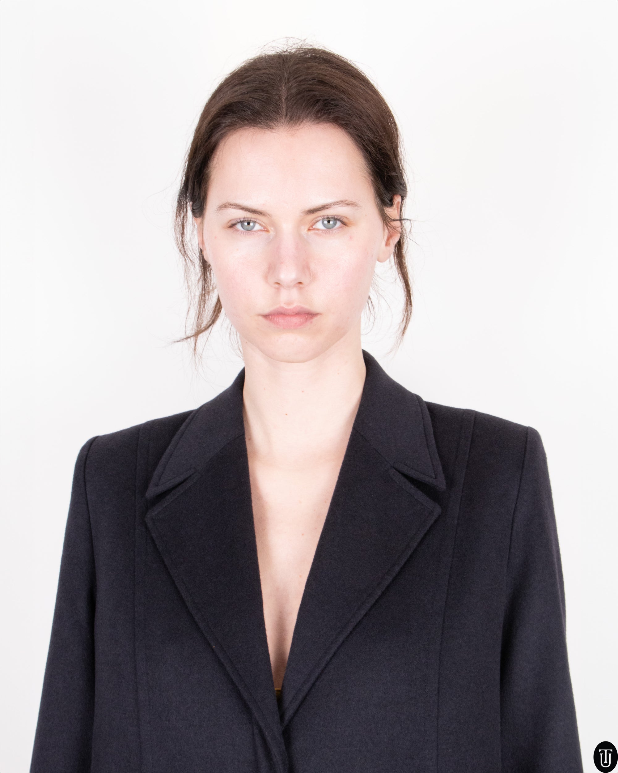 90s Mugler Cashmere Coat S