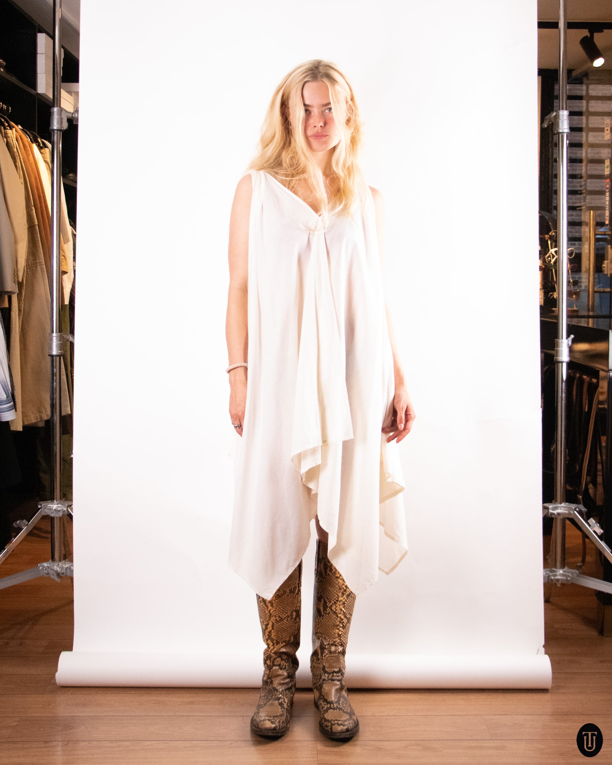 00's MiuMiu Cotton Dress M