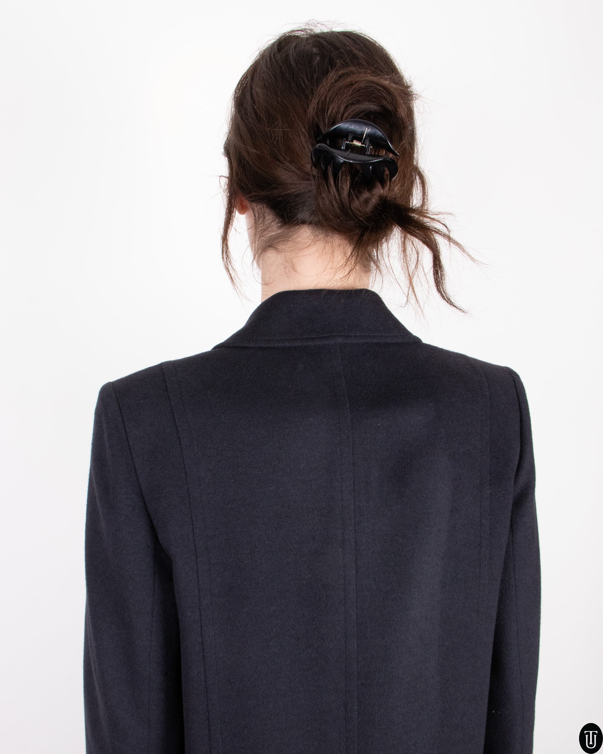 90s Mugler Cashmere Coat S