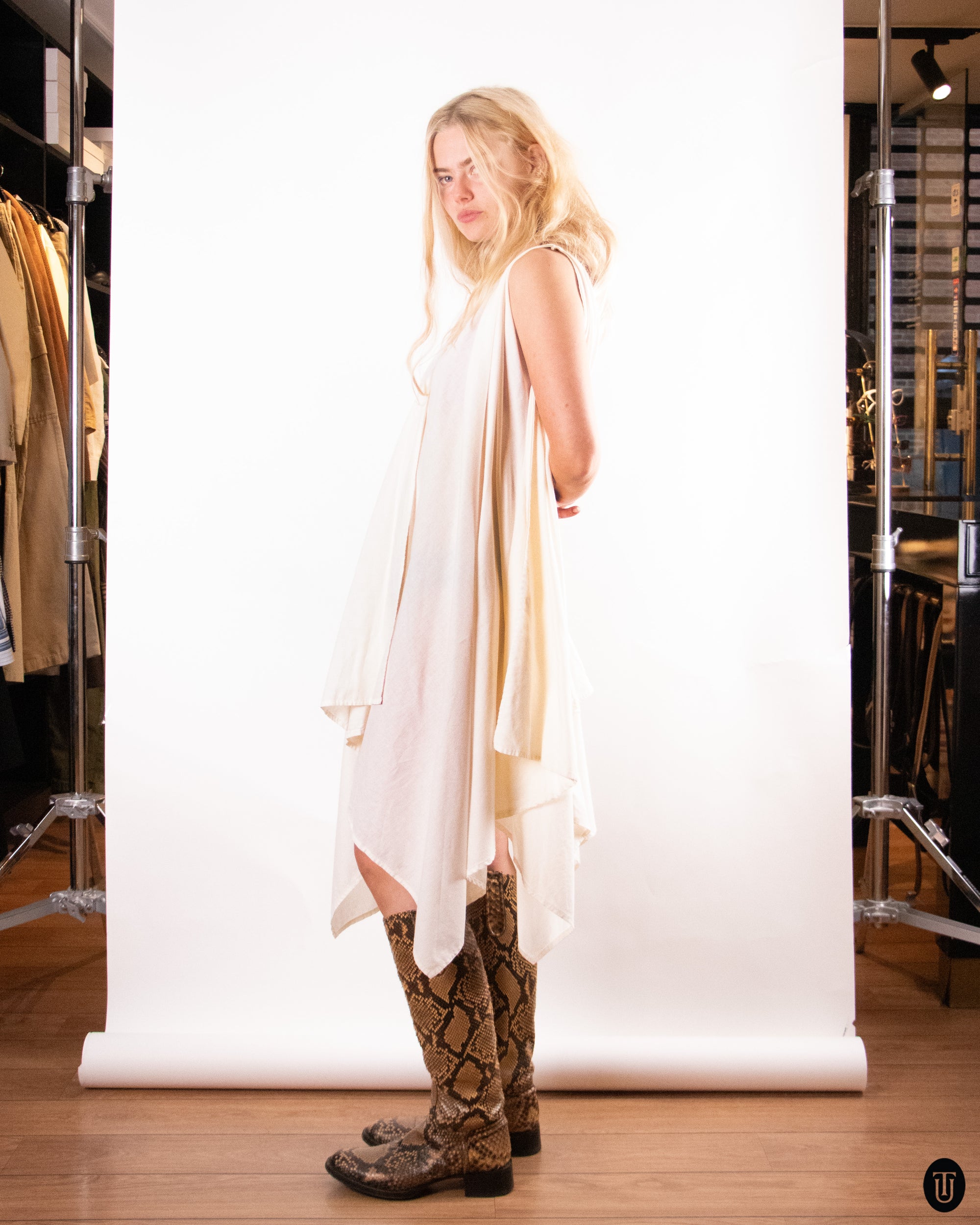 00's MiuMiu Cotton Dress M