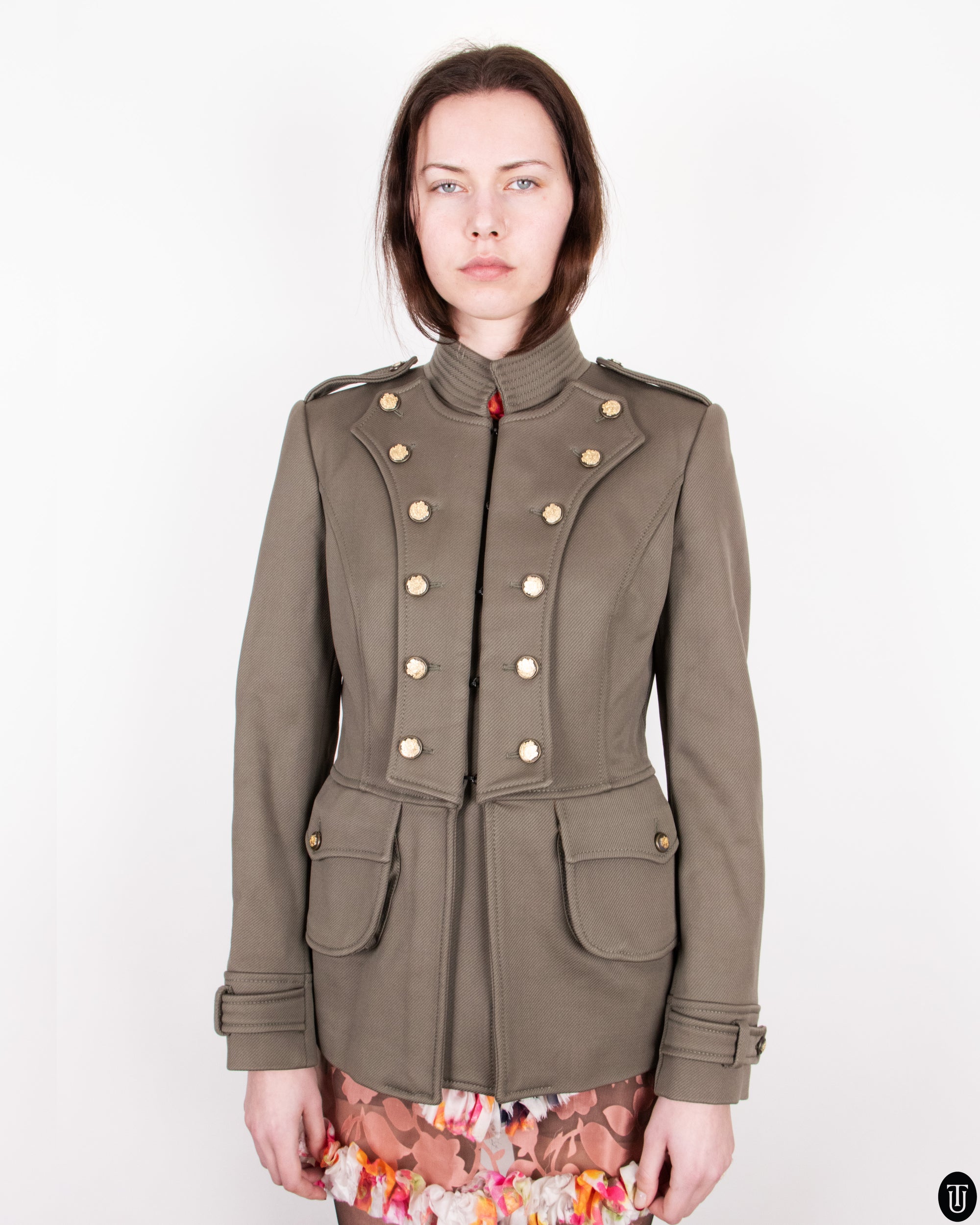 90's Dolce & Gabbana Utalitarian Wool Jacket M