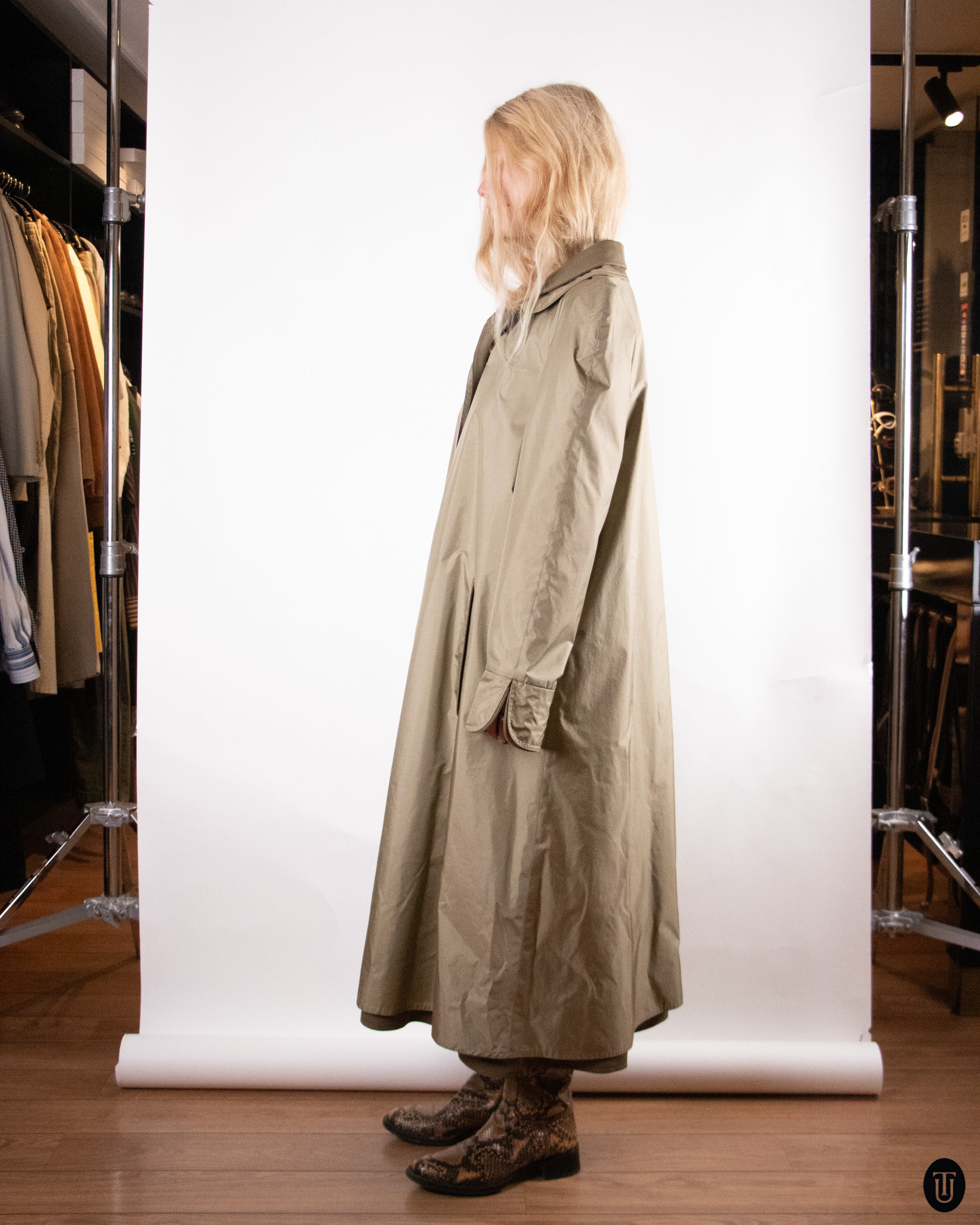 80's Chloé Layered Trench Coat M