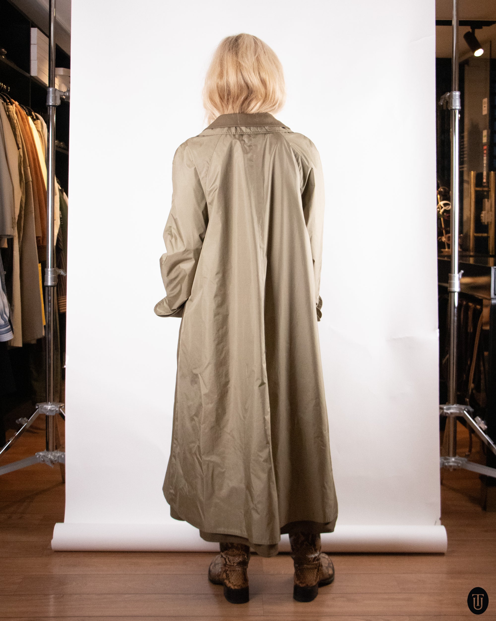 80's Chloé Layered Trench Coat M