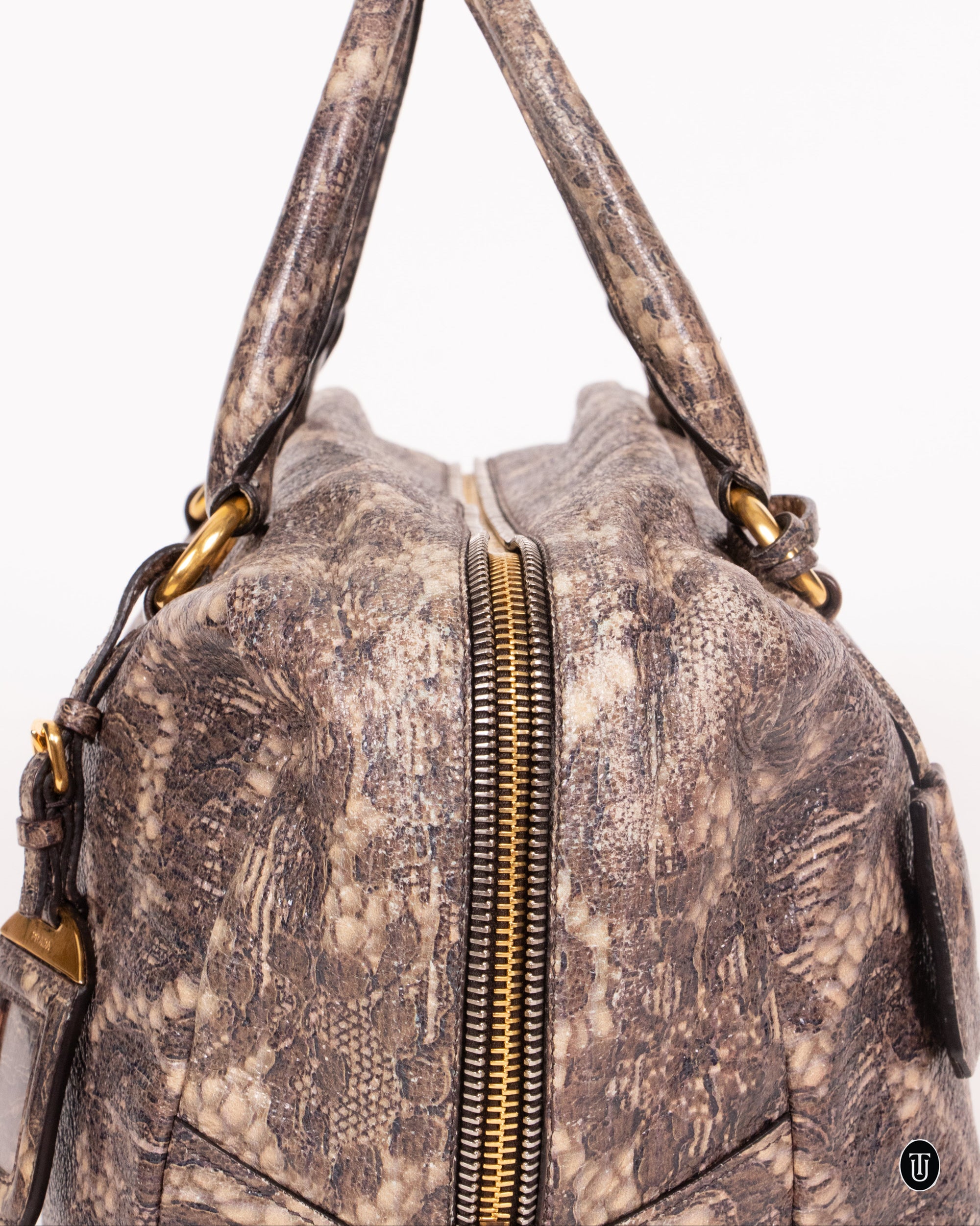 2000's Prada Talco Bowling Bag