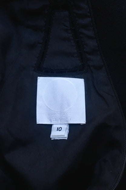 00's Chado Ralph Rucci Wool Dress XS