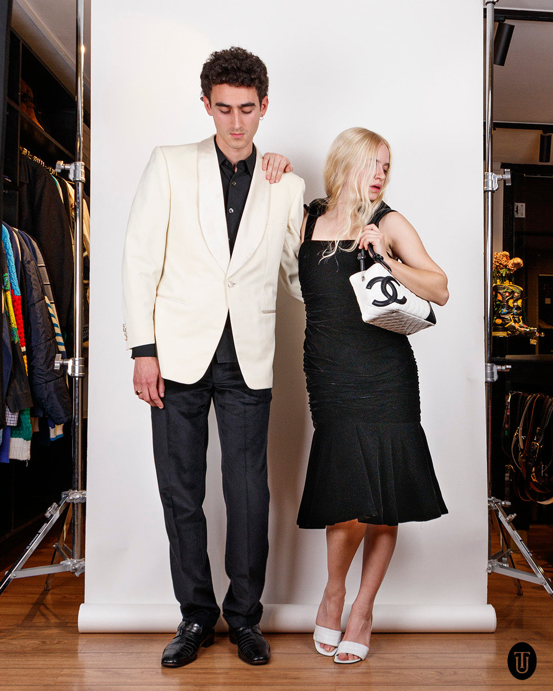 80's Oscar de la Renta Black Velvet Cocktail Dress S