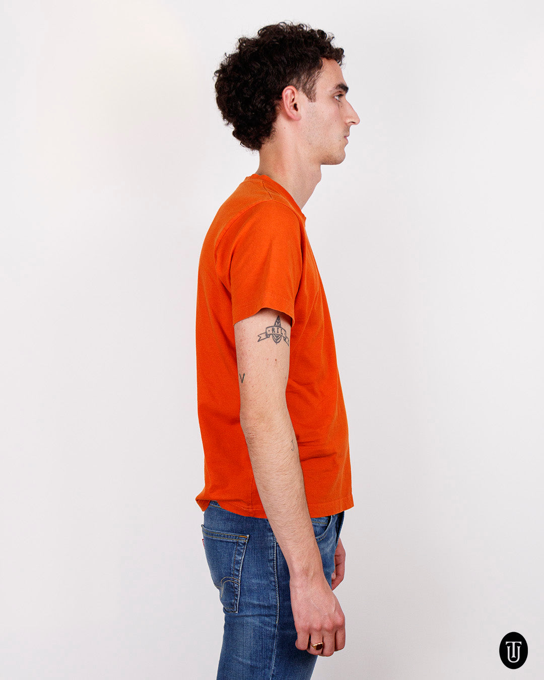 1990s Jean Paul Gaultier Orange T-shirt S