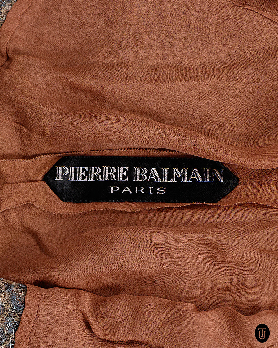 1960s Pierre Balmain Haute Couture Dress XS