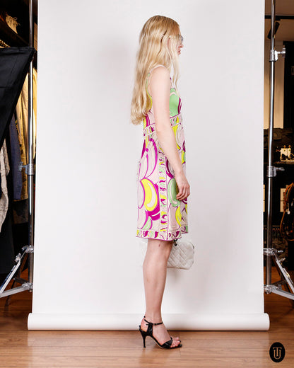 1960s Emilio Pucci Silk Jersey Dress S