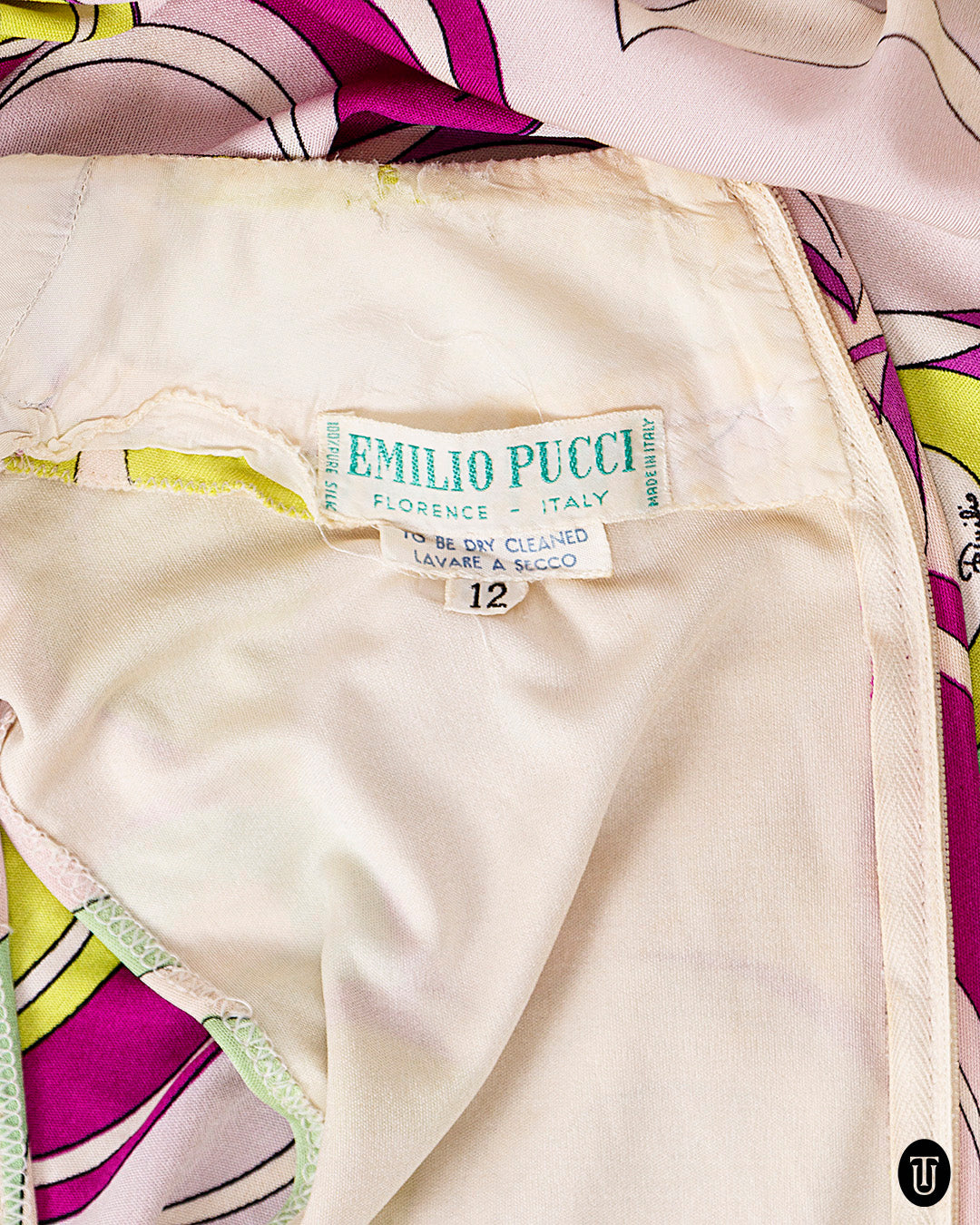 1960s Emilio Pucci Silk Jersey Dress S